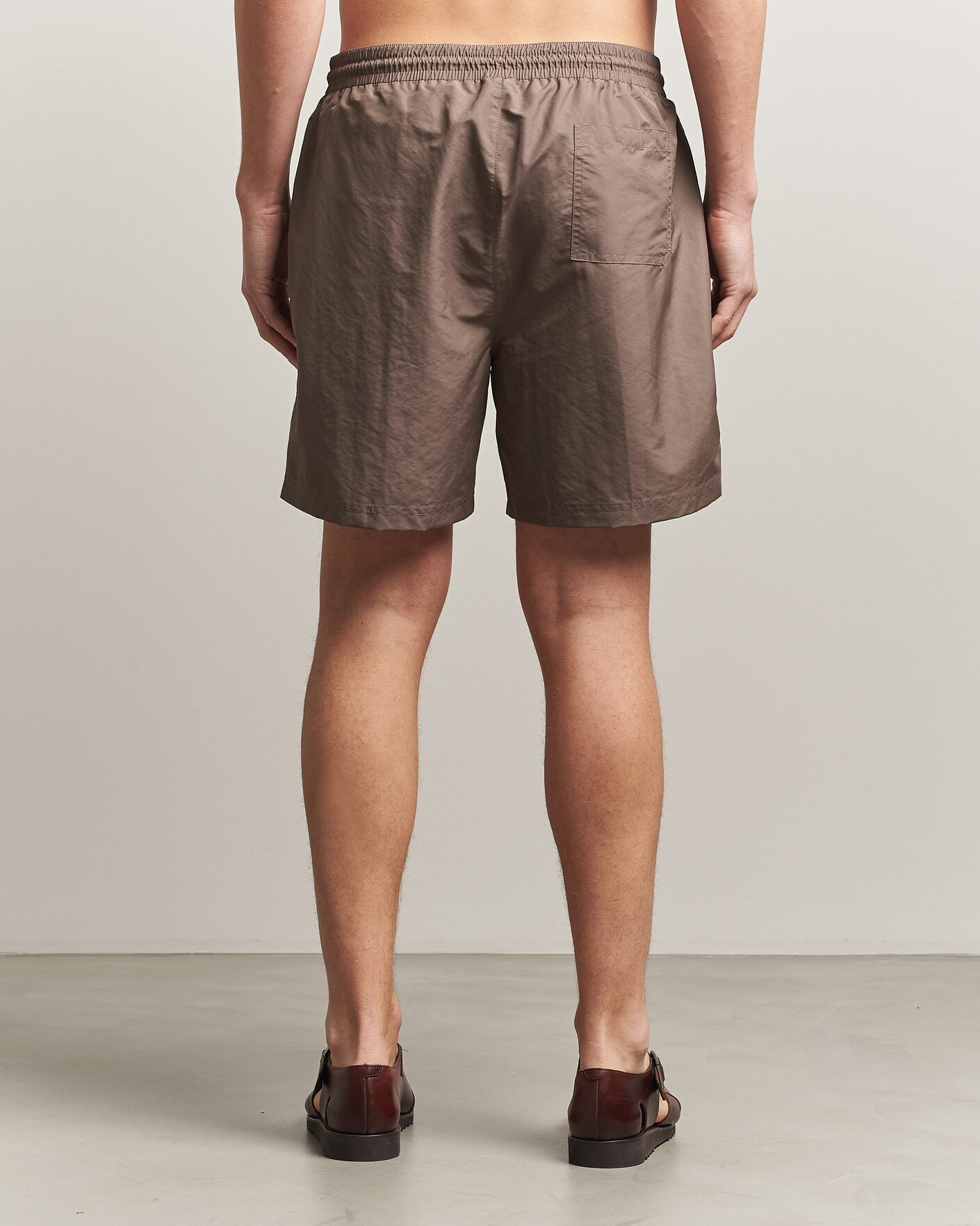 Herre | Badeshorts | Brunello Cucinelli | Nylon Swim Trunks Brown