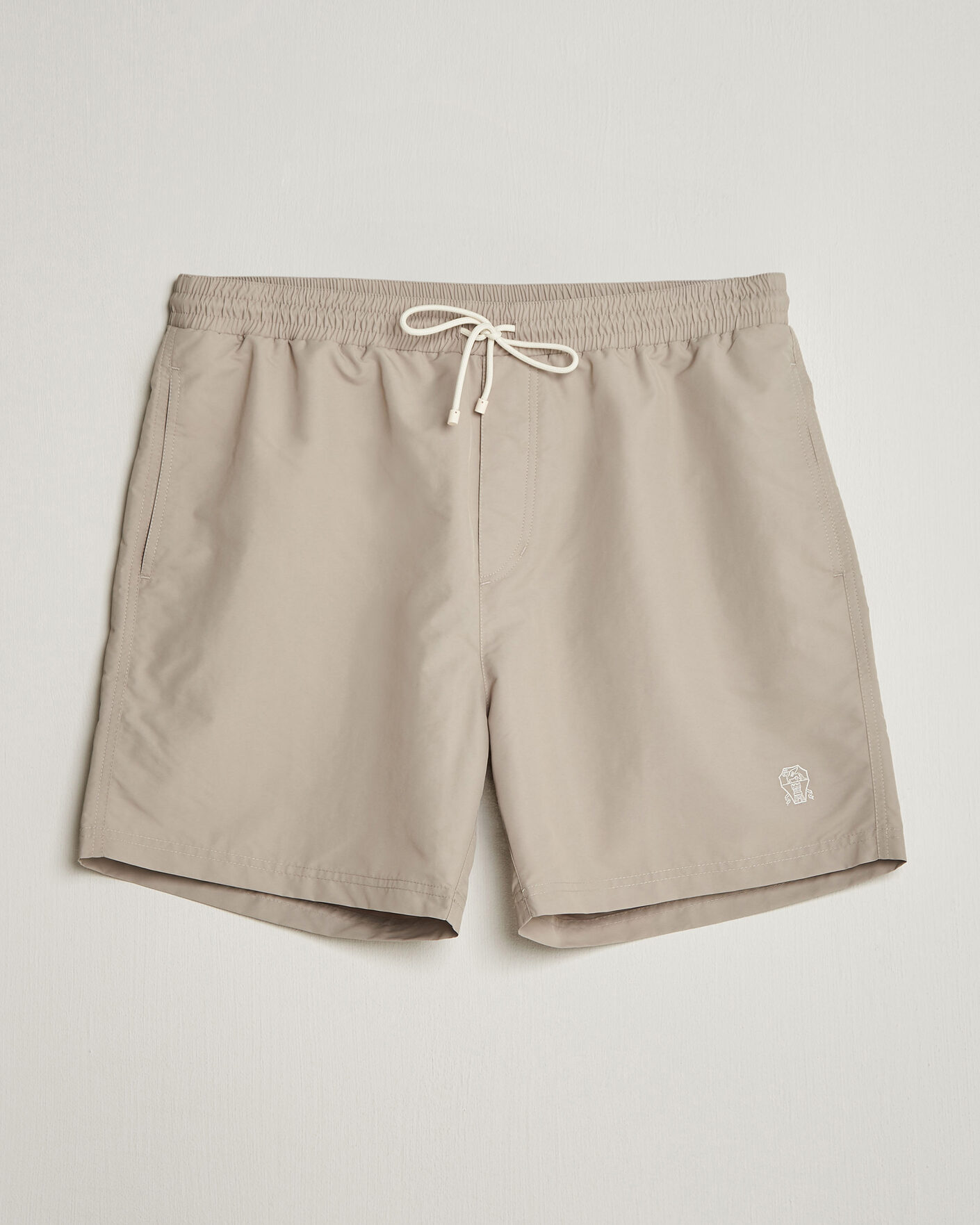 Herre | Badeshorts | Brunello Cucinelli | Nylon Swim Trunks Beige