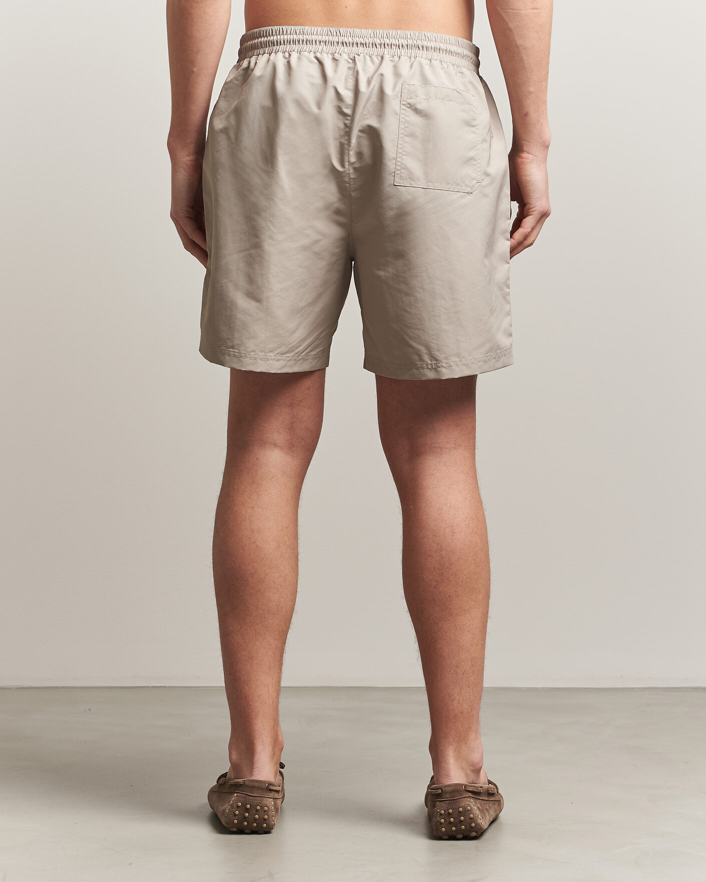 Herre | Badeshorts | Brunello Cucinelli | Nylon Swim Trunks Beige