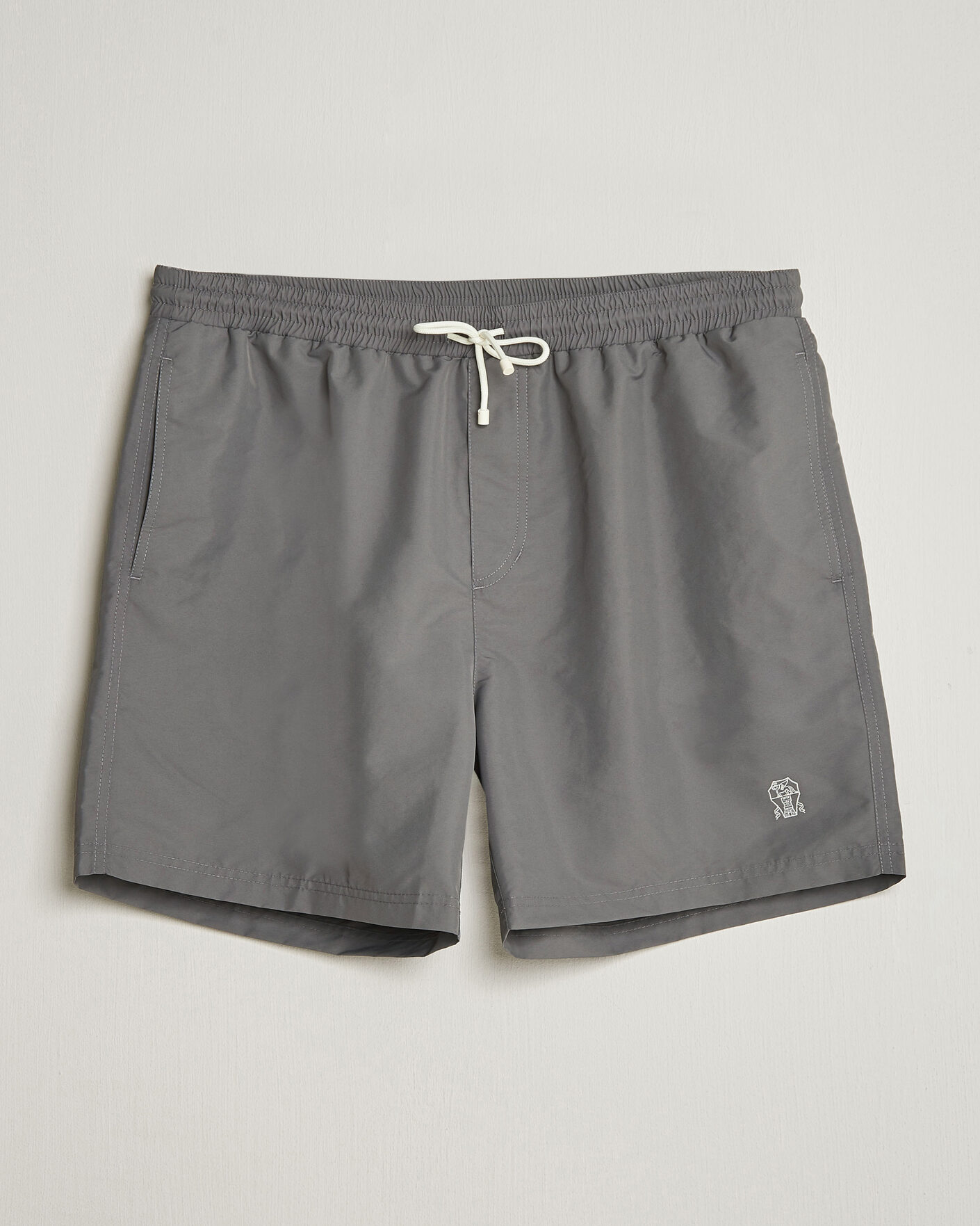 Herre | Badeshorts | Brunello Cucinelli | Nylon Swim Trunks Grey