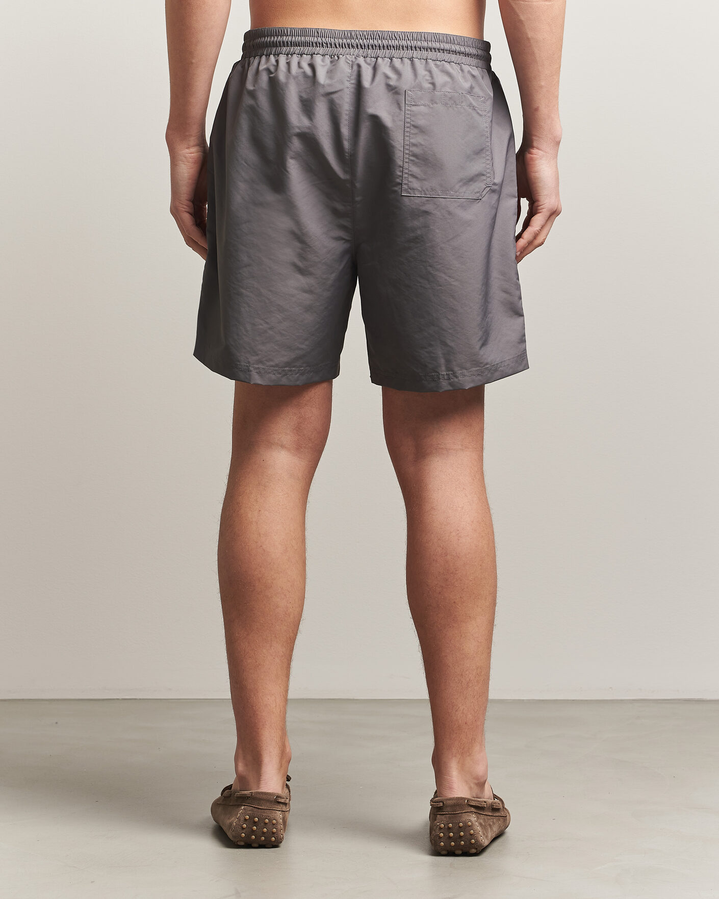 Herre | Badeshorts | Brunello Cucinelli | Nylon Swim Trunks Grey
