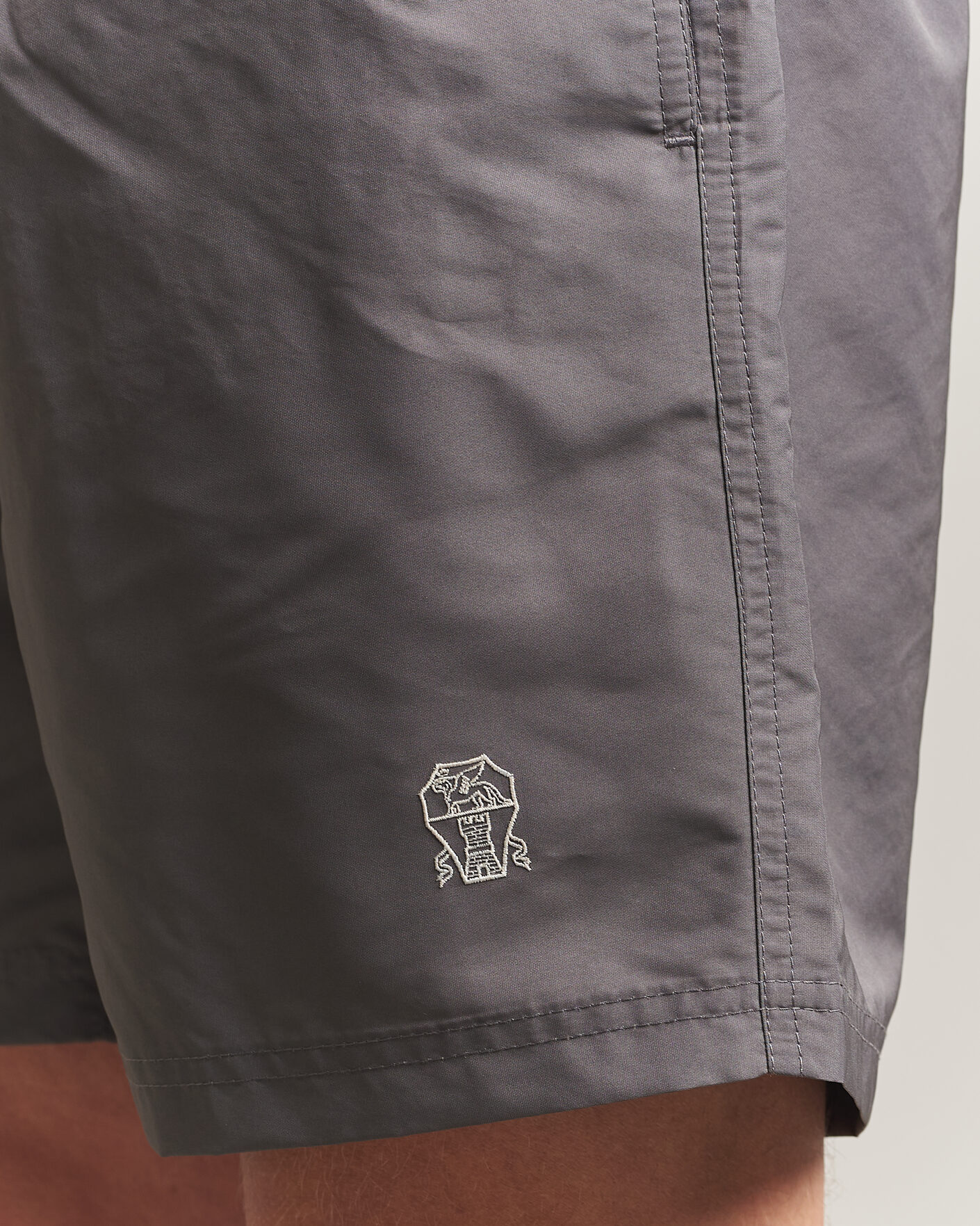 Herre | Badeshorts | Brunello Cucinelli | Nylon Swim Trunks Grey