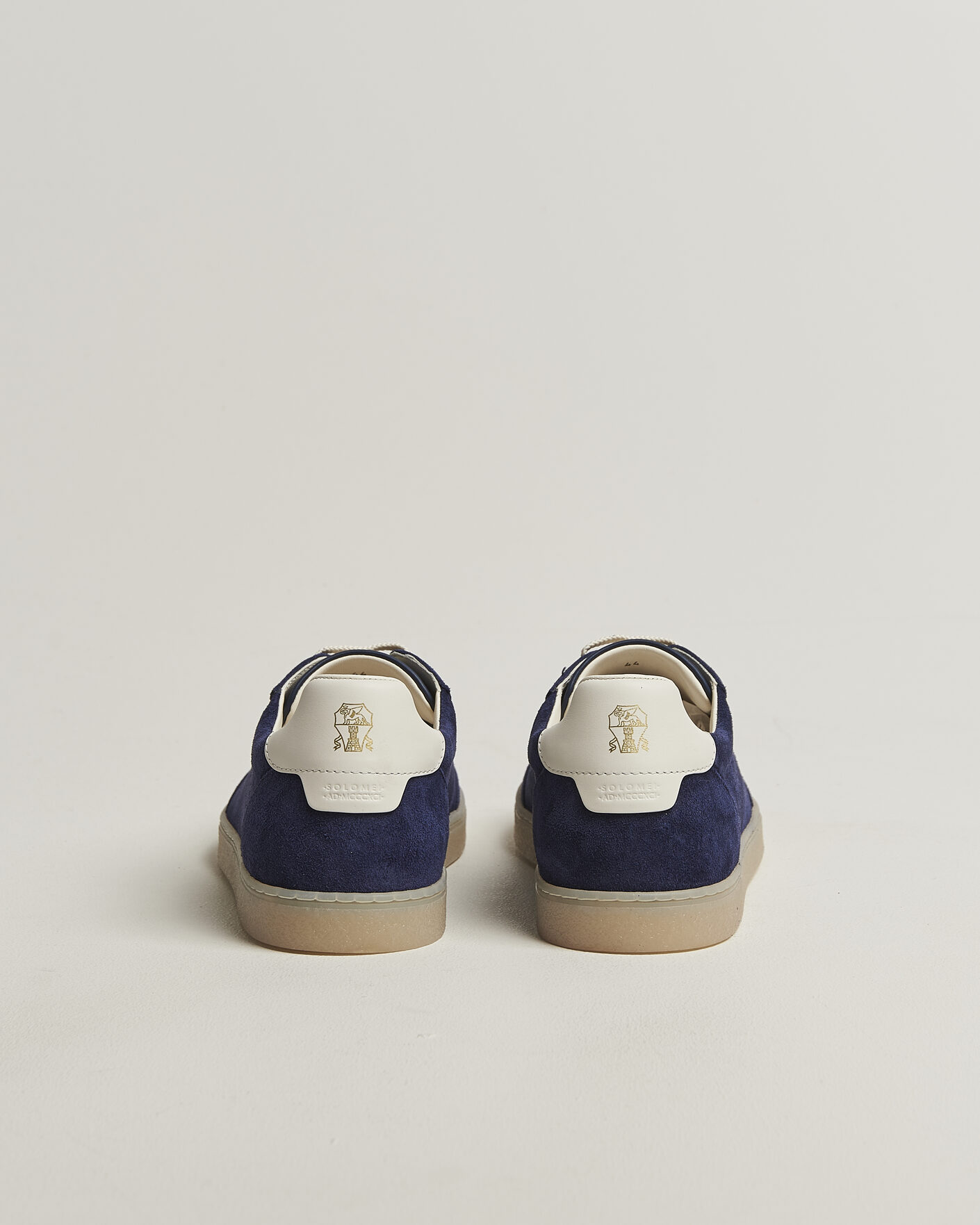Herre | Sneakers | Brunello Cucinelli | Low Top Sneakers Navy Suede