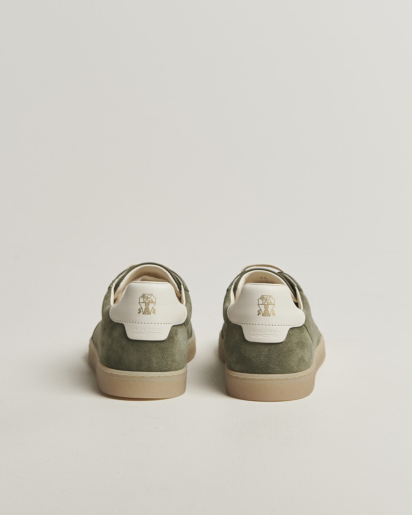 Herre | Sneakers | Brunello Cucinelli | Low Top Sneakers Olive Suede