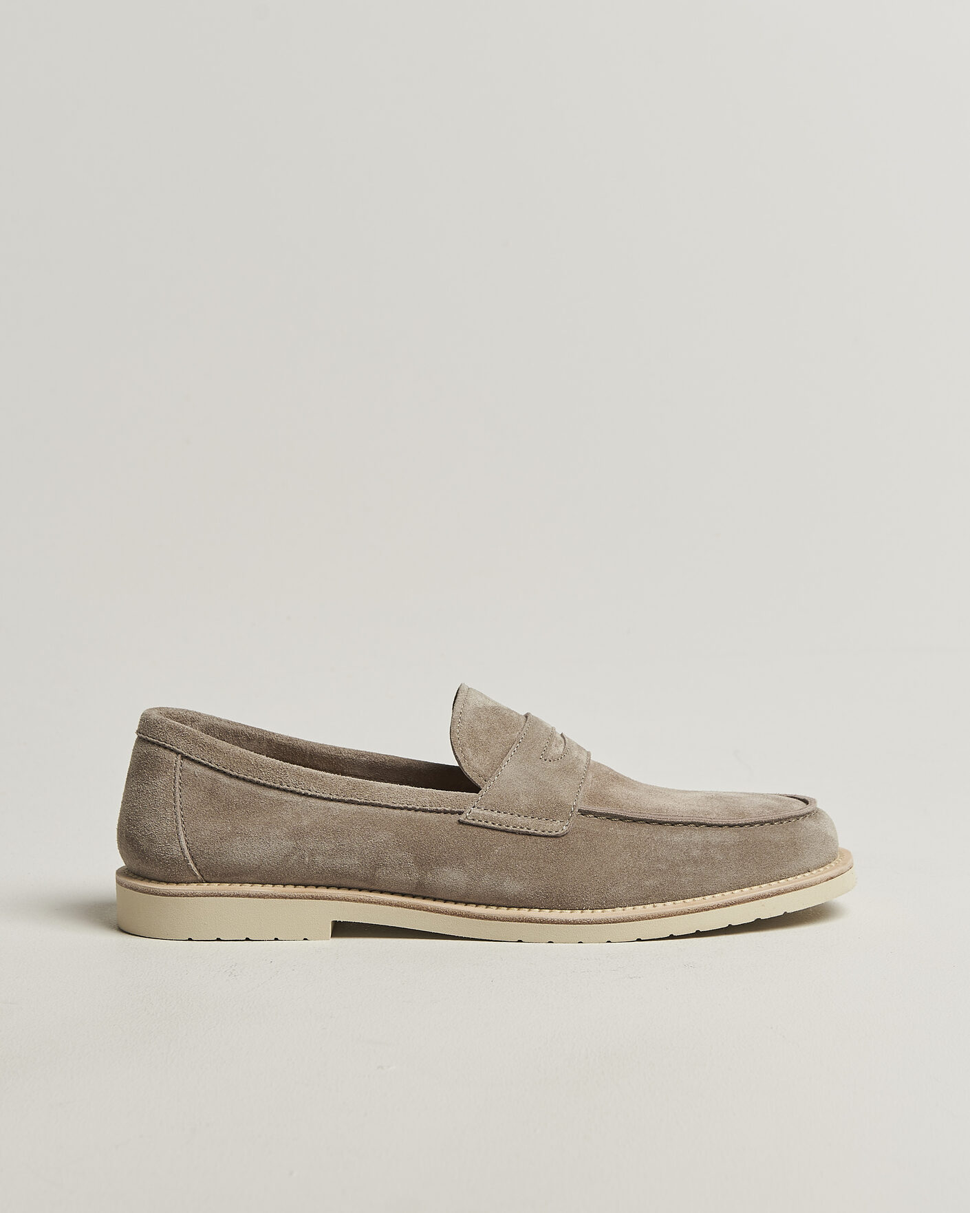 Herre | Loafers | Brunello Cucinelli | Light Penny Loafers Beige Suede