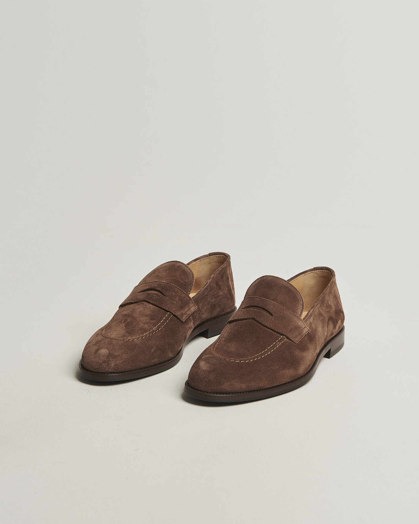 Herre | Loafers | Brunello Cucinelli | Penny Loafers Brown Suede