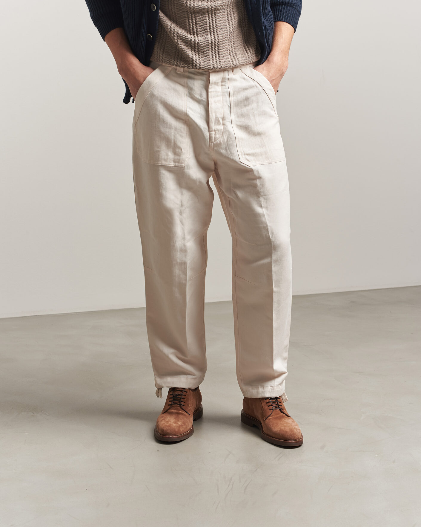 Herre | Derbys | Brunello Cucinelli | Derby Shoes Brown Suede