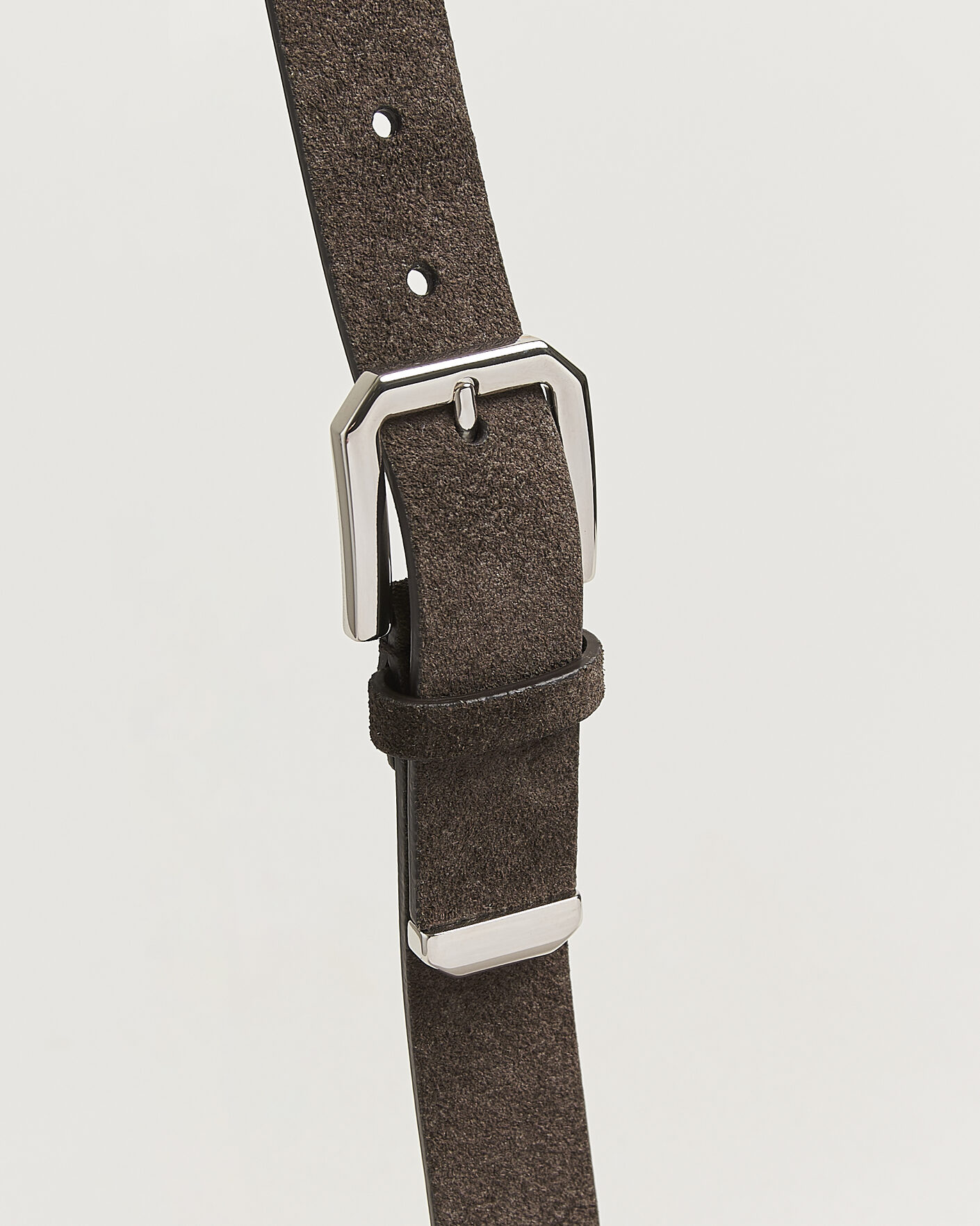 Herre | Belter | Brunello Cucinelli | Classic Belt Brown Suede