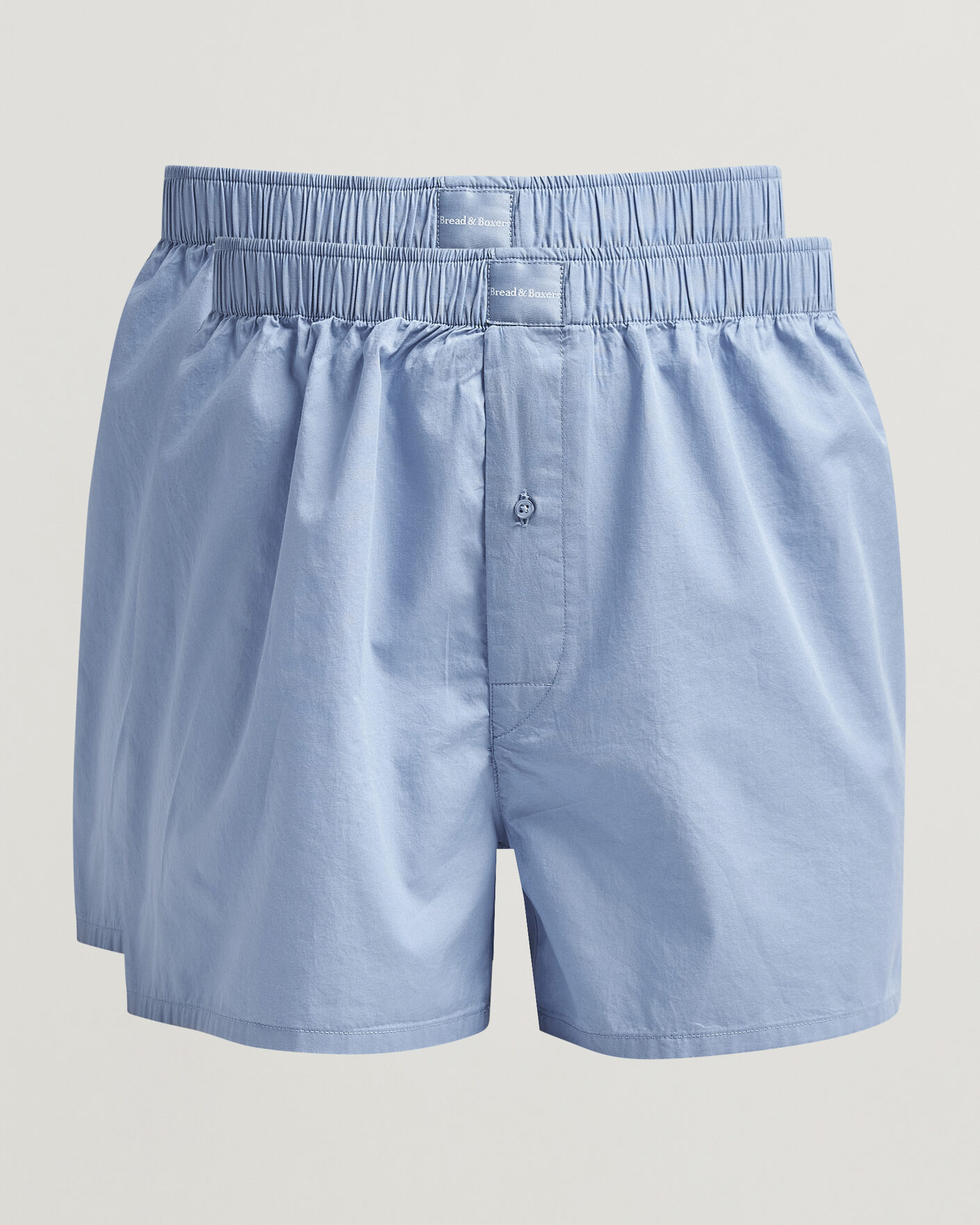 Herre | Undertøy | Bread & Boxers | 2-Pack Boxer Shorts Air Blue