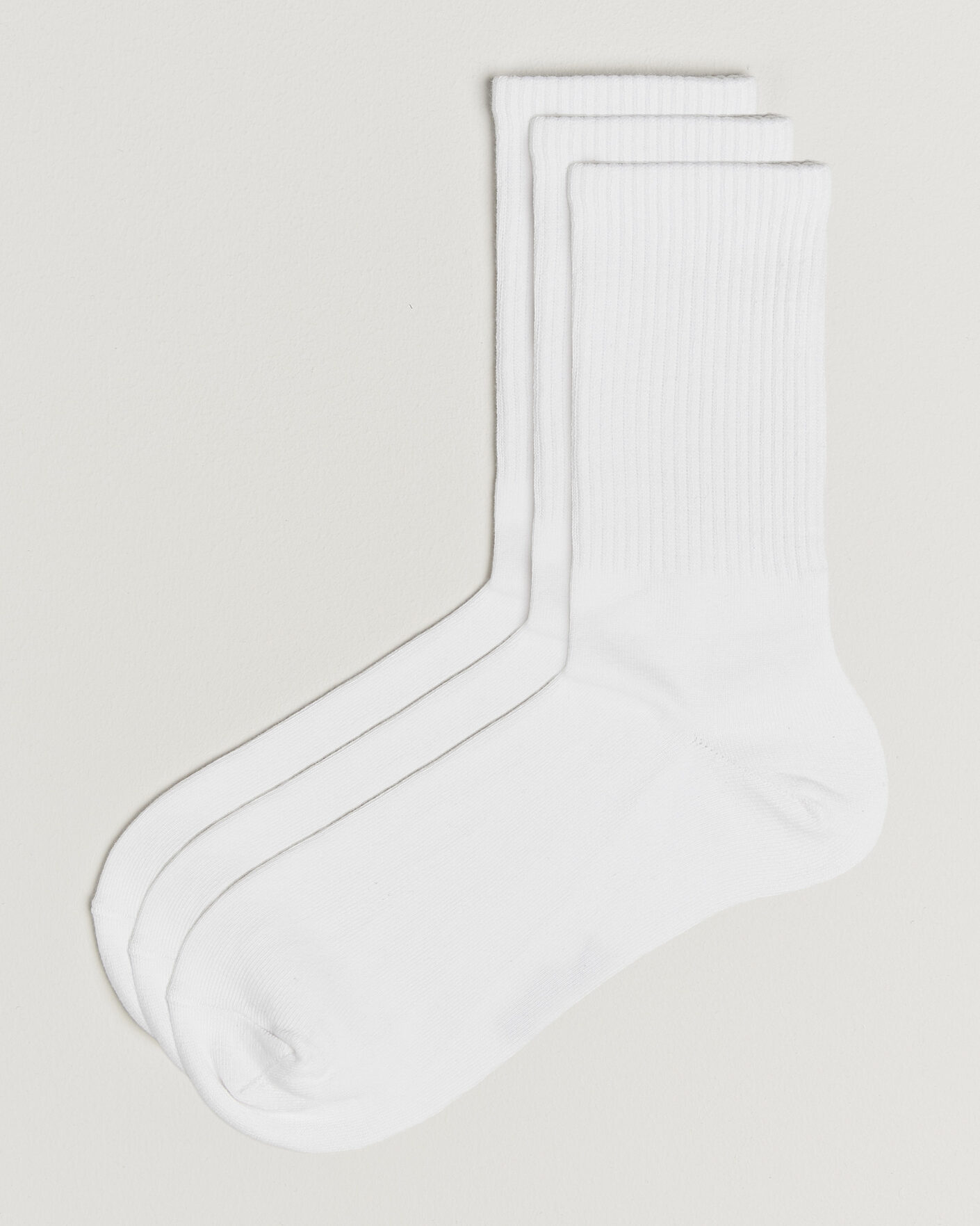 Herre | Undertøy | Bread & Boxers | 3-Pack Sport Sock White