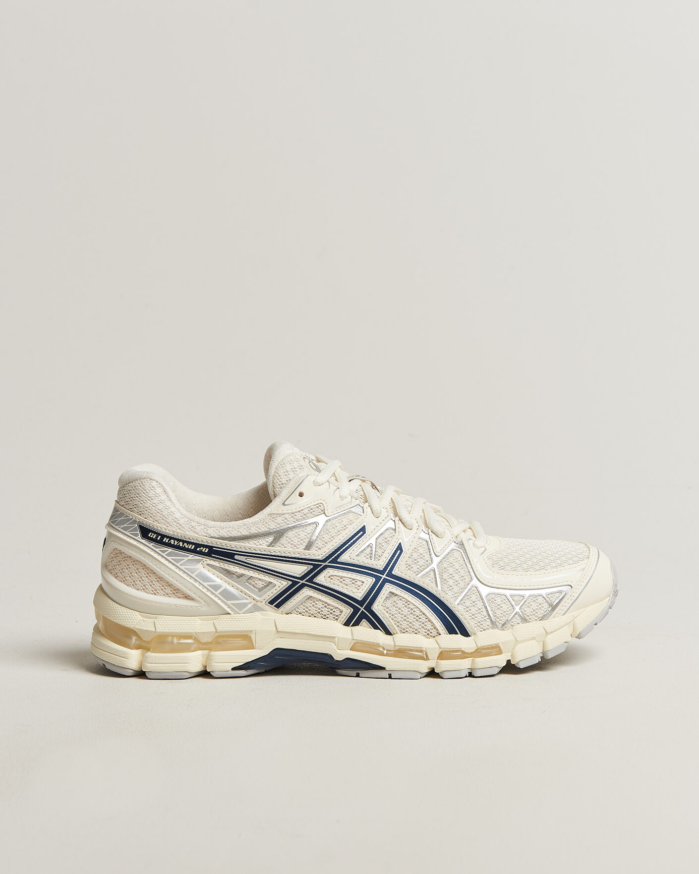 Herre | Sneakers | Asics | Gel-Kayano 20 Cream/Independence Blue