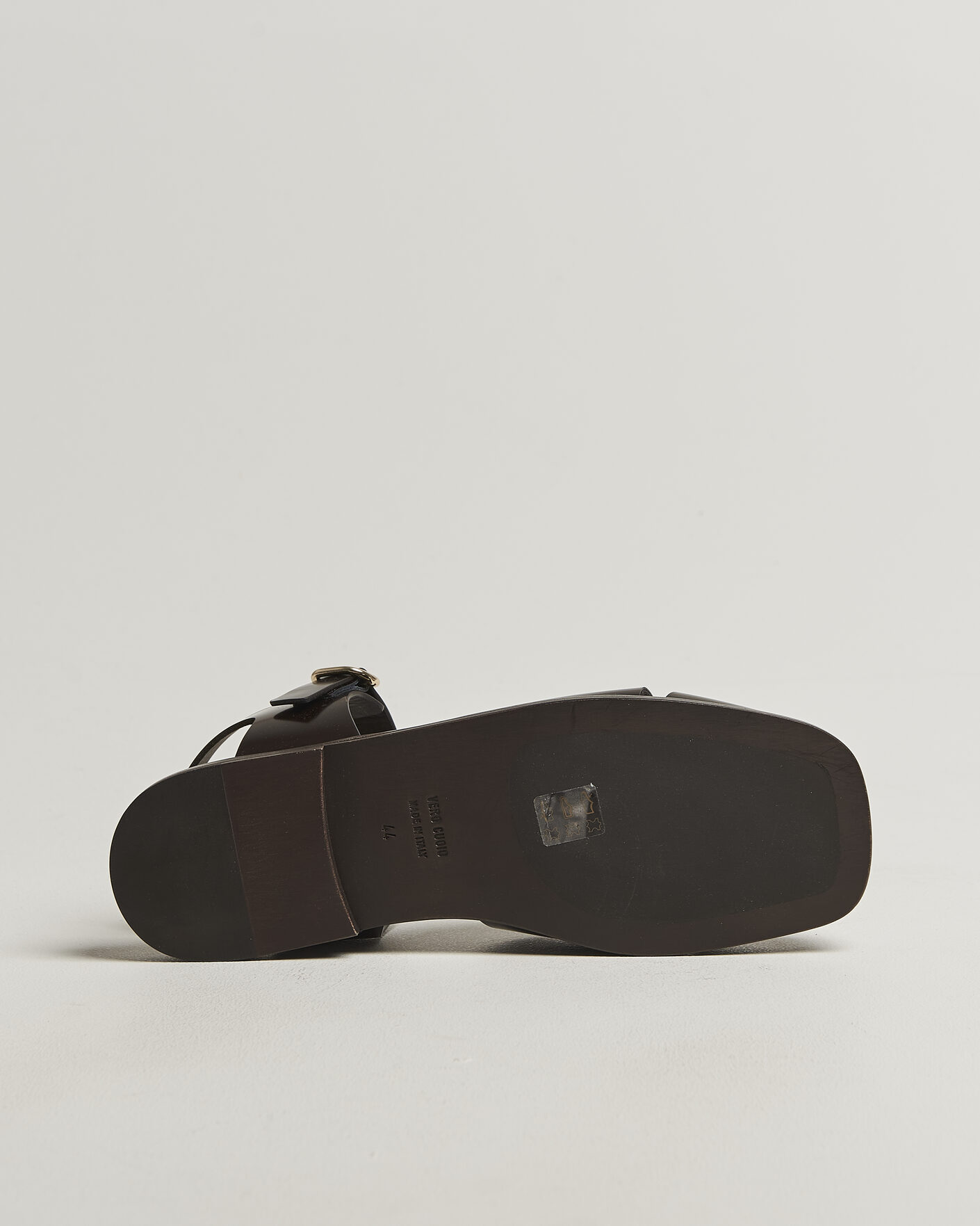 Herre | Sandaler og tøfler | Lardini | Marcel Leather Sandal Dark Brown