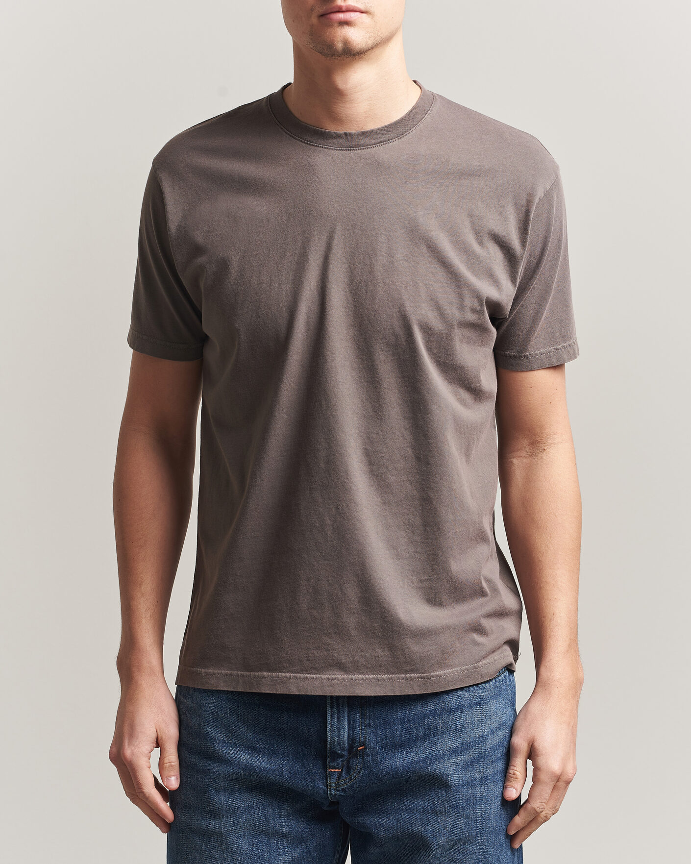 Herre | T-Shirts | Colorful Standard | Classic Organic T-Shirt Faded Mud