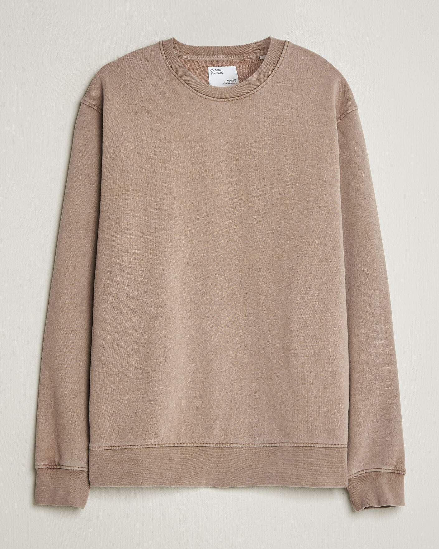 Herre | Gensere | Colorful Standard | Classic Organic Crew Neck Sweat Faded Khaki