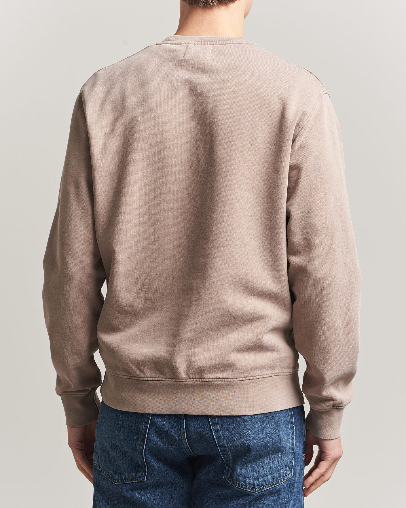 Herre | Gensere | Colorful Standard | Classic Organic Crew Neck Sweat Faded Khaki