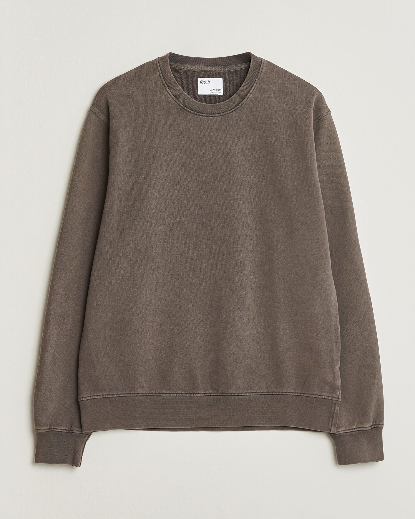 Herre | Gensere | Colorful Standard | Classic Organic Crew Neck Sweat Fade Mud