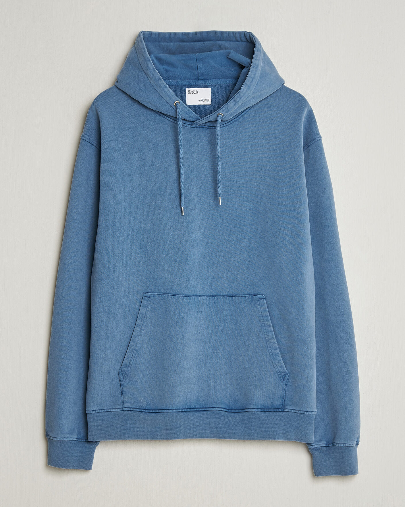 Herre | Gensere | Colorful Standard | Classic Organic Hood Faded Indigo