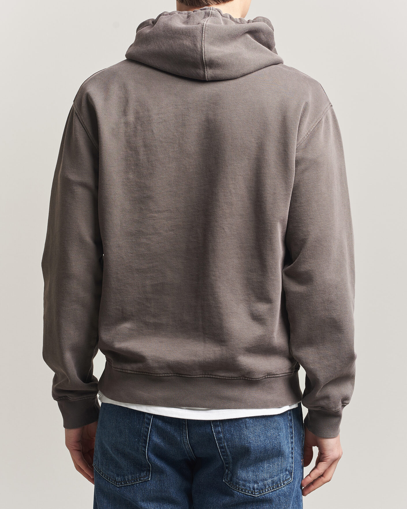 Herre | Gensere | Colorful Standard | Classic Organic Hood Fade Mud