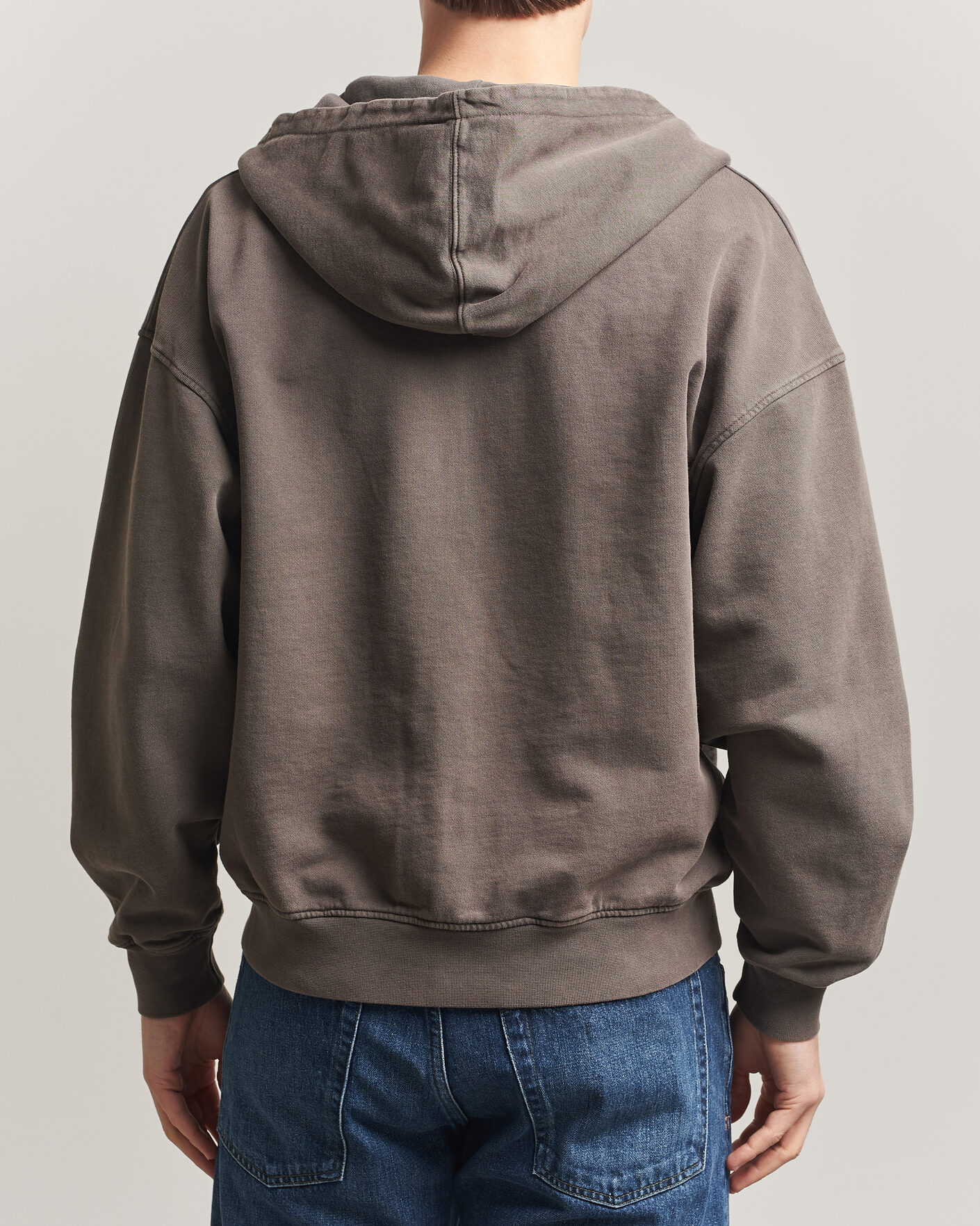Herre | Gensere | Colorful Standard | Classic Organic Full Zip Hoodie Faded Mud