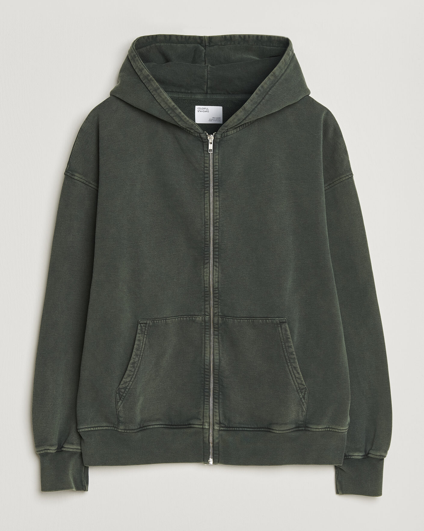 Herre | Gensere | Colorful Standard | Classic Organic Full Zip Hoodie Midnight Forest
