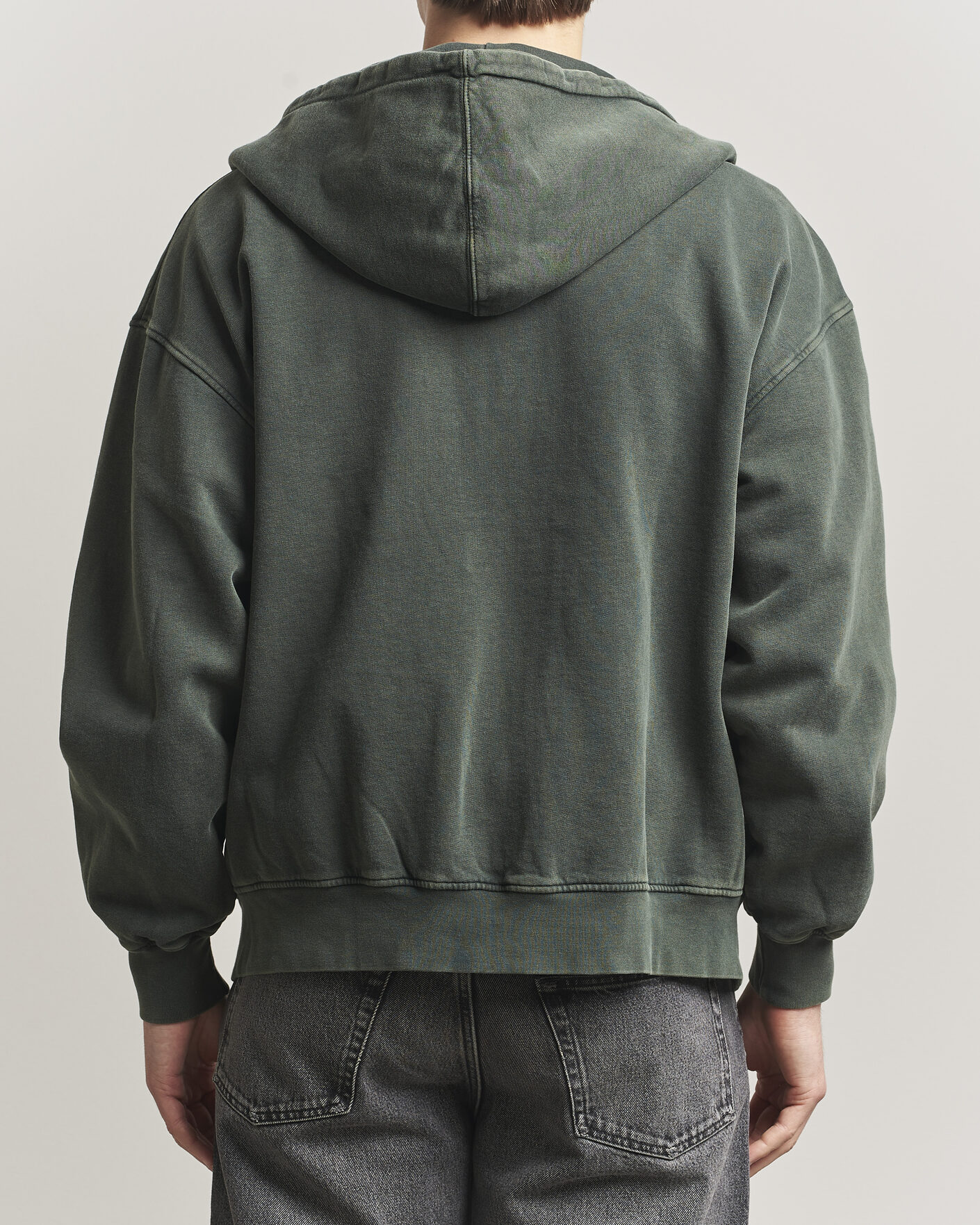 Herre | Gensere | Colorful Standard | Classic Organic Full Zip Hoodie Midnight Forest