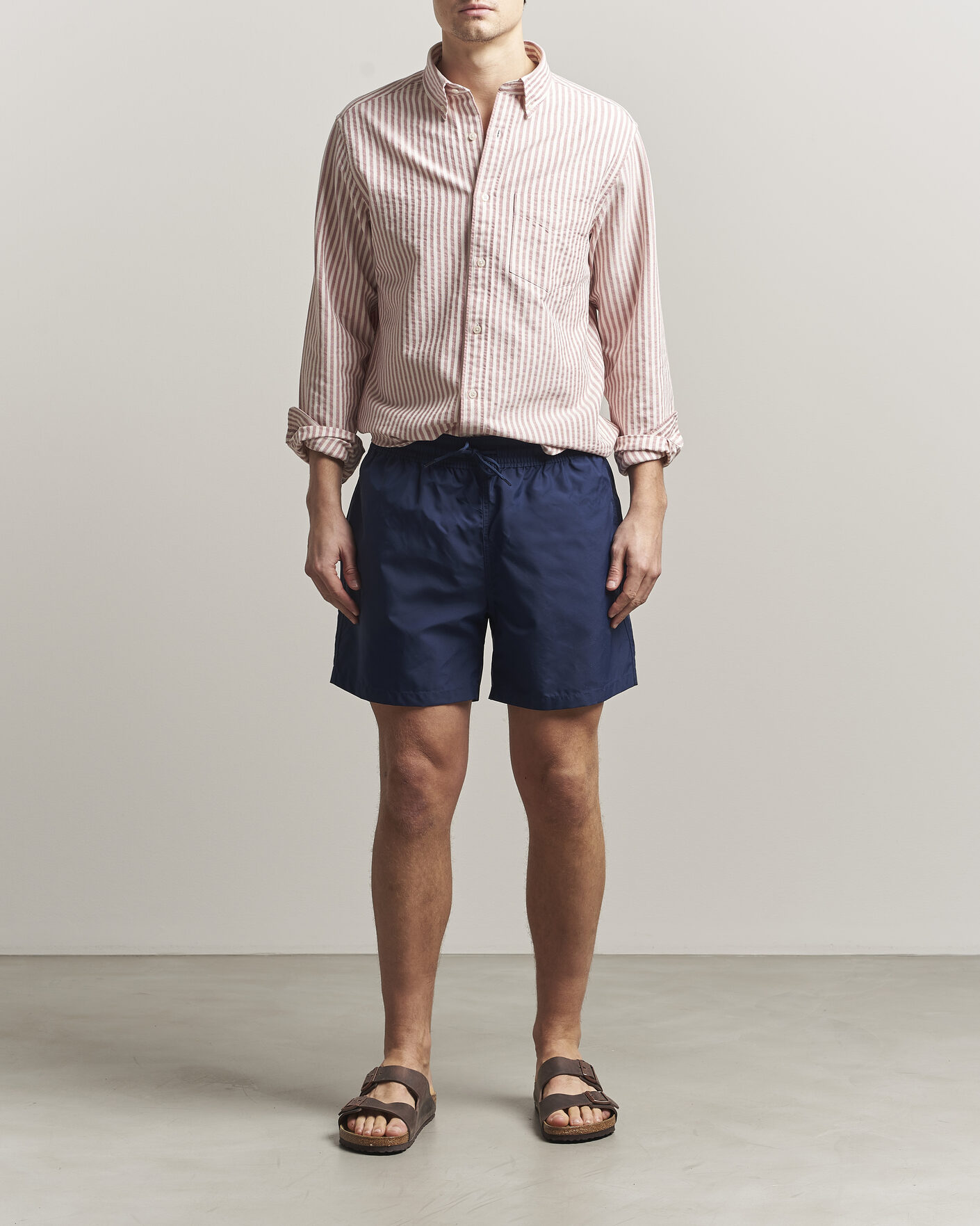 Herre | Badeshorts | Colorful Standard | Classic Organic Swim Shorts Marine Blue