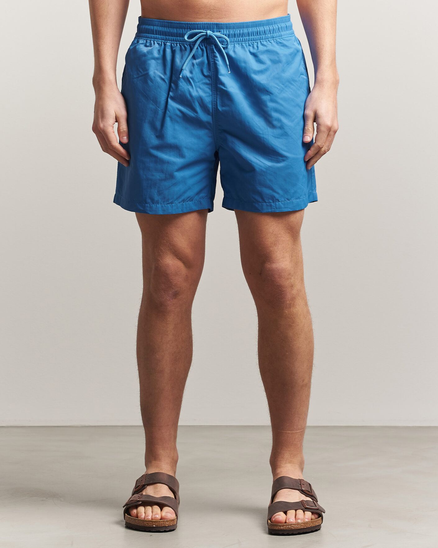 Herre | Badeshorts | Colorful Standard | Classic Organic Swim Shorts Pacific Blue