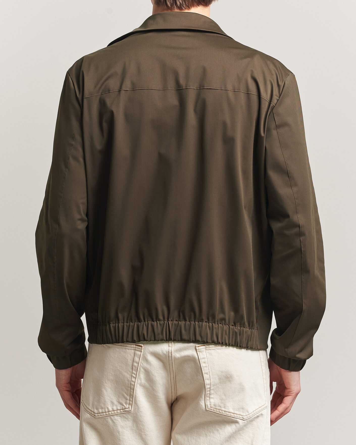 Herre | Jakker | Harris Wharf London | Light Technic Short Jacket Dark Brown