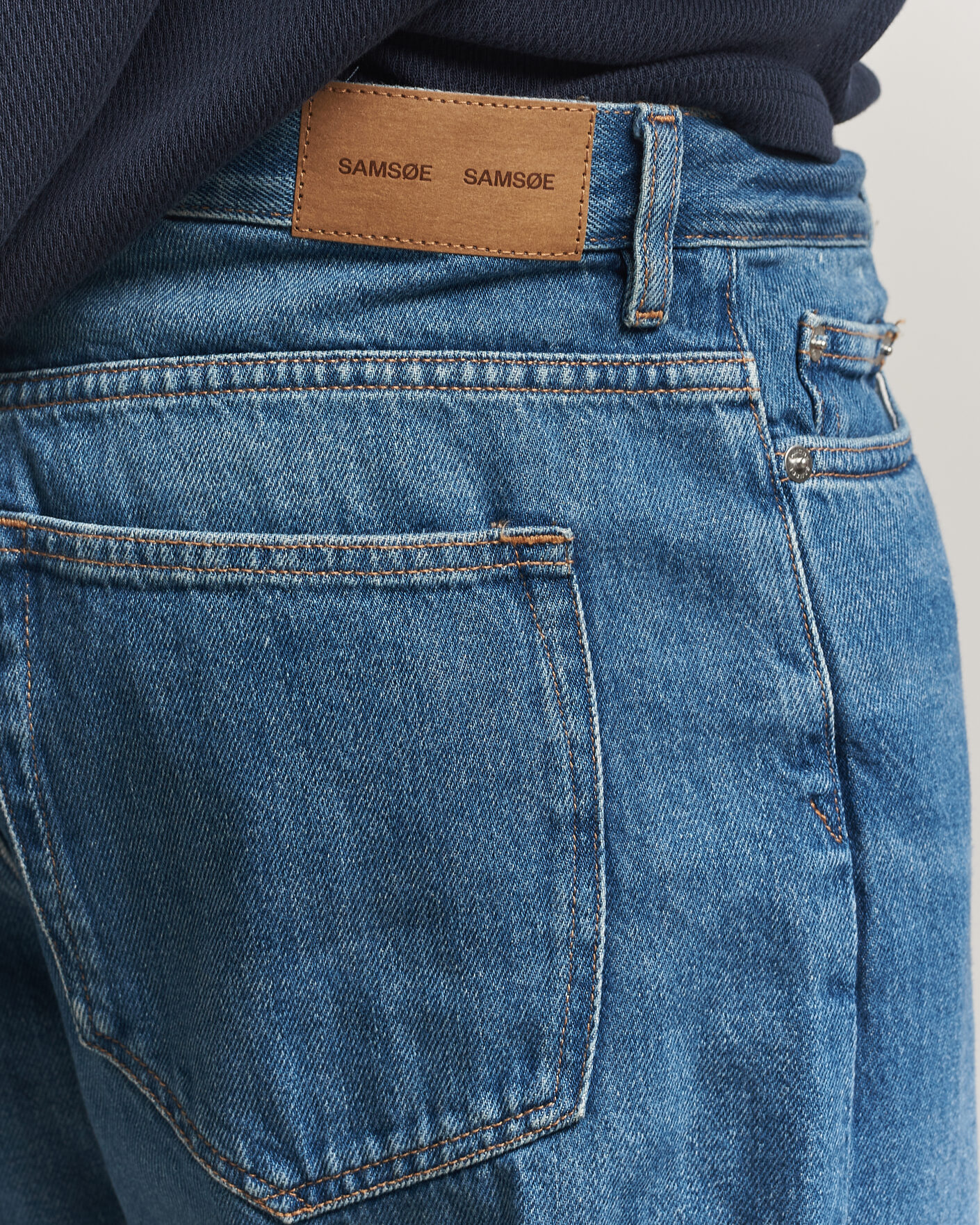 Herre | Bukser | Samsøe Samsøe | Eddie Regular Fit Jeans Fluid Blue