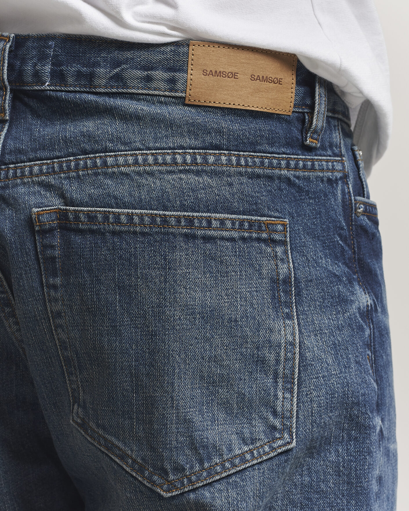 Herre | Jeans | Samsøe Samsøe | Eddie Regular Fit Jeans Nippon Blue