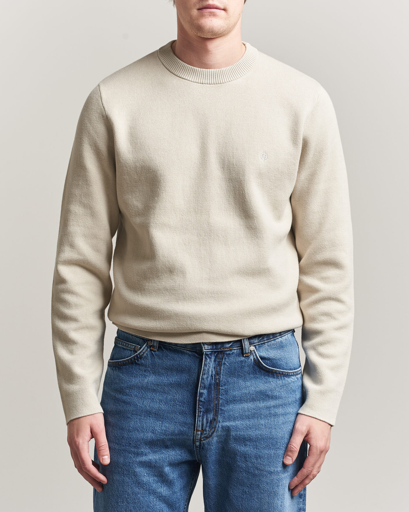 Herre | Gensere | Samsøe Samsøe | Niklas Crew Neck Sweater Moonstruck