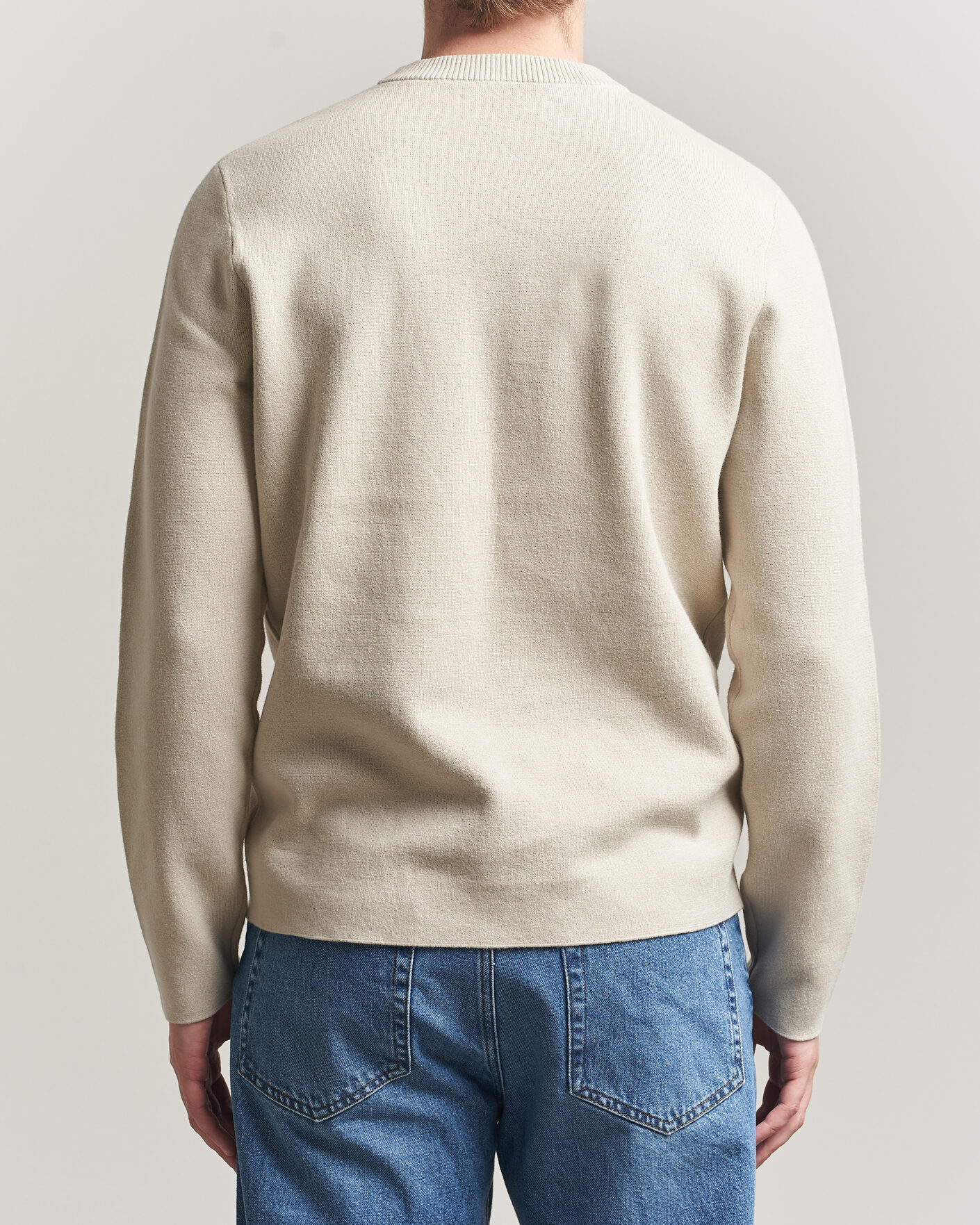 Herre | Gensere | Samsøe Samsøe | Niklas Crew Neck Sweater Moonstruck