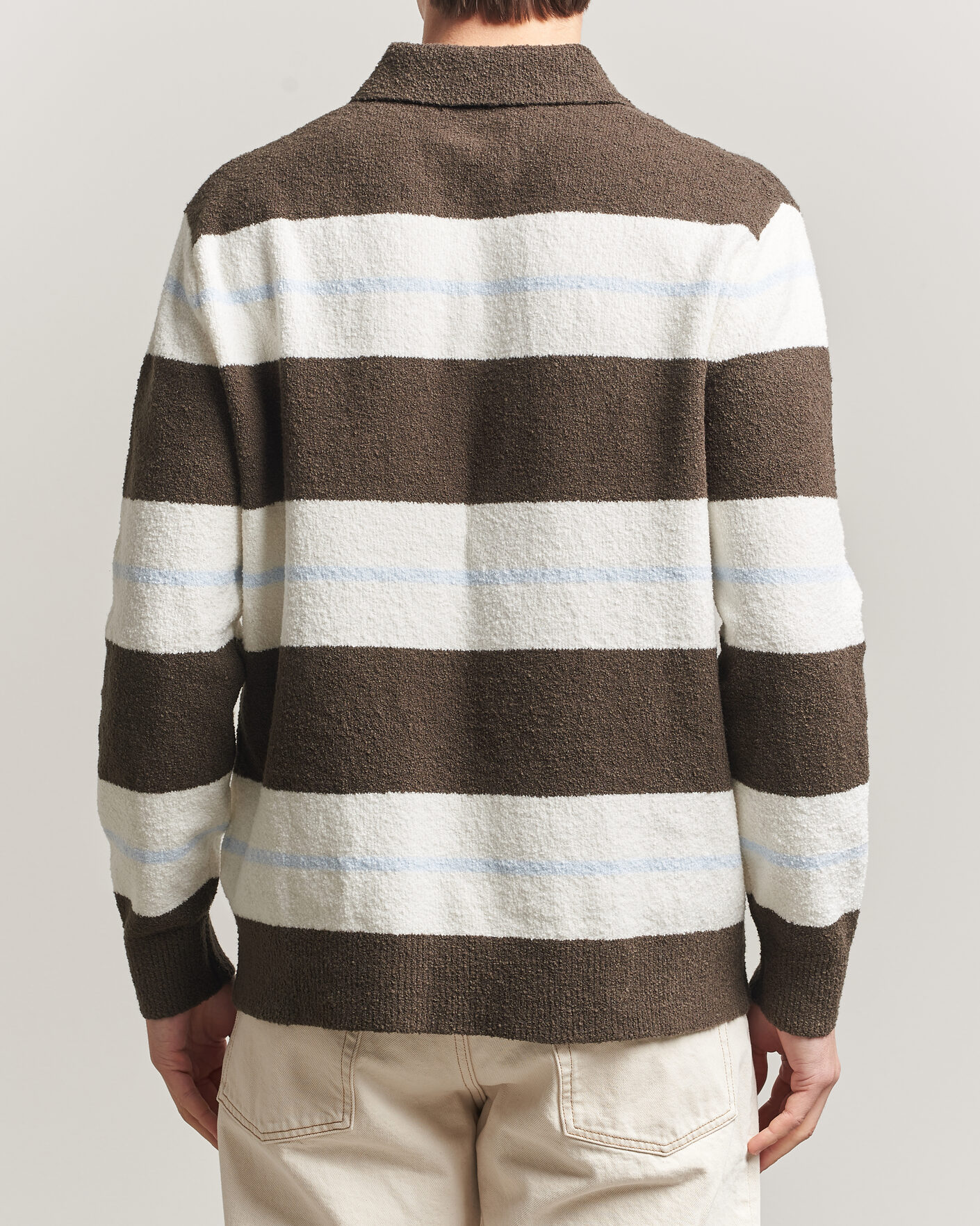 Herre | Gensere | Samsøe Samsøe | Nino Knitted Polo Black Olive/White