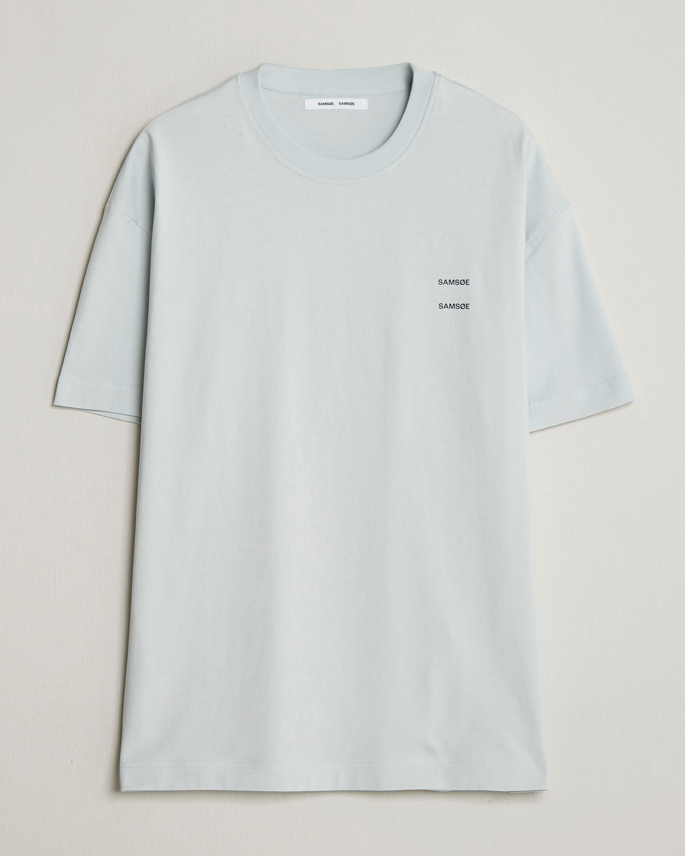 Herre | T-Shirts | Samsøe Samsøe | Joel Organic Cotton T-Shirt Skywriting