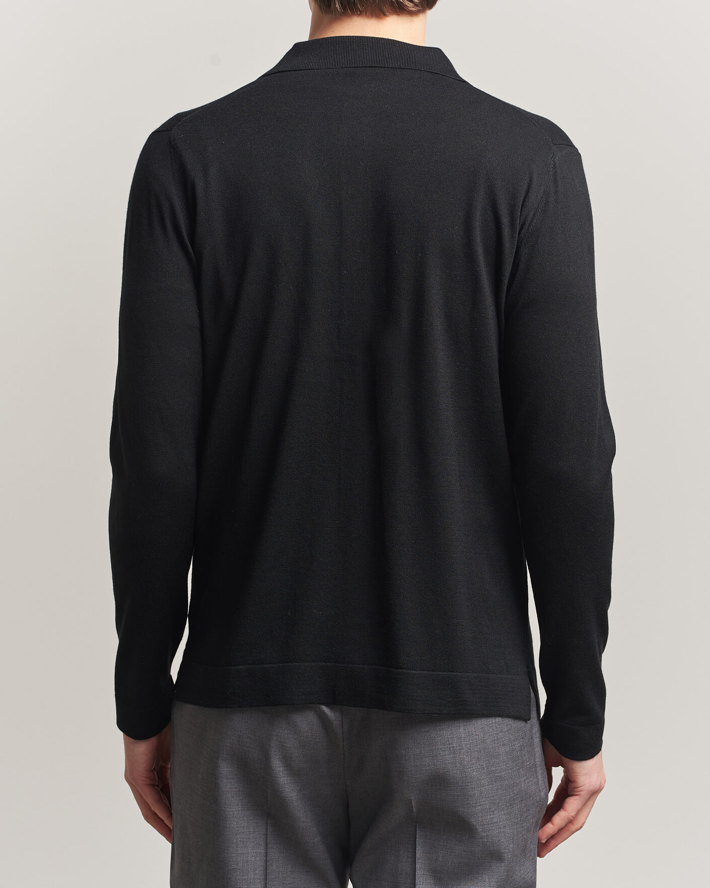 Herre | Gensere | Stenströms | Silk/Cashmere Cardigan Black