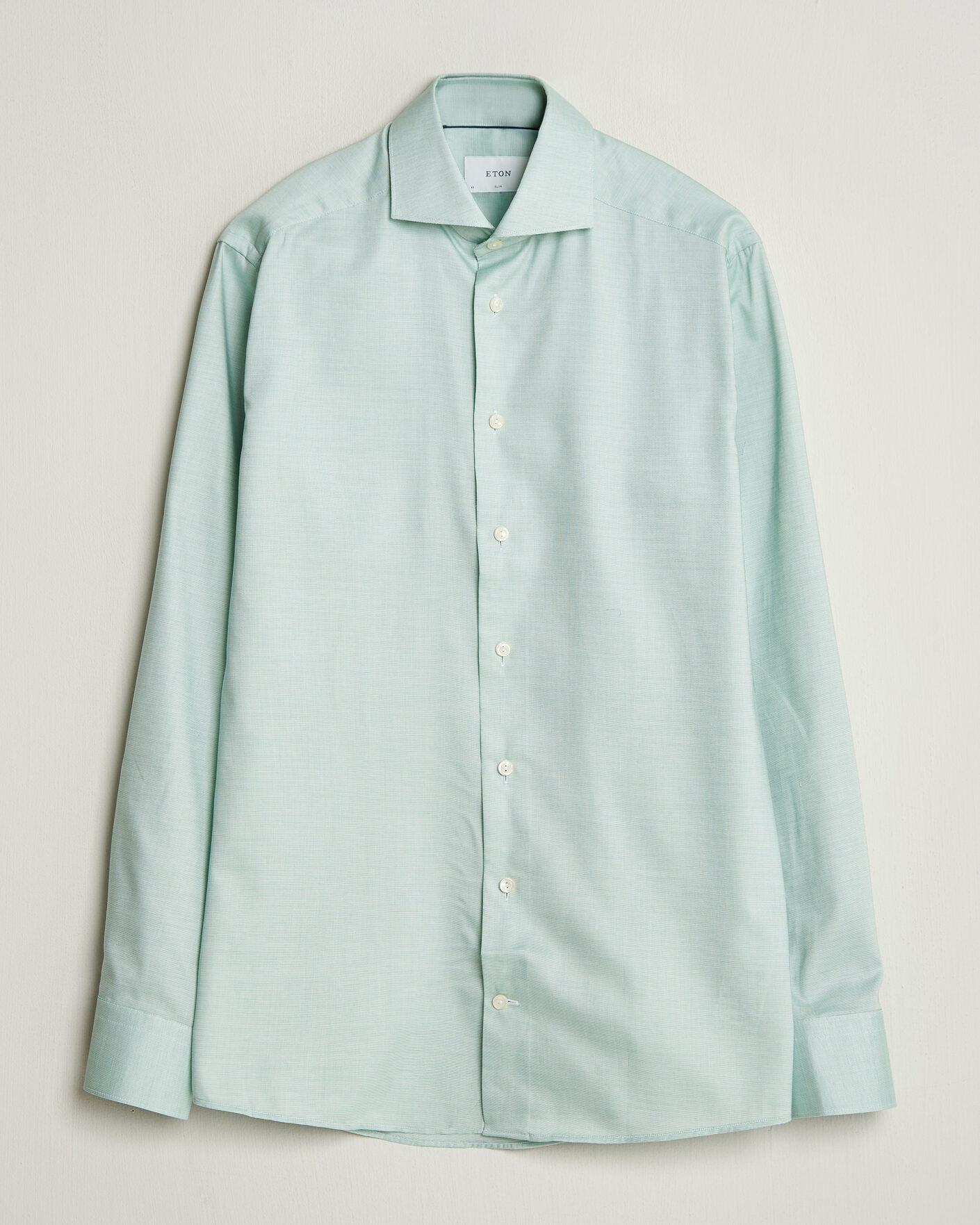 Herre | Skjorter | Eton | Slim Fit Signature Oxford Shirt Mid Green