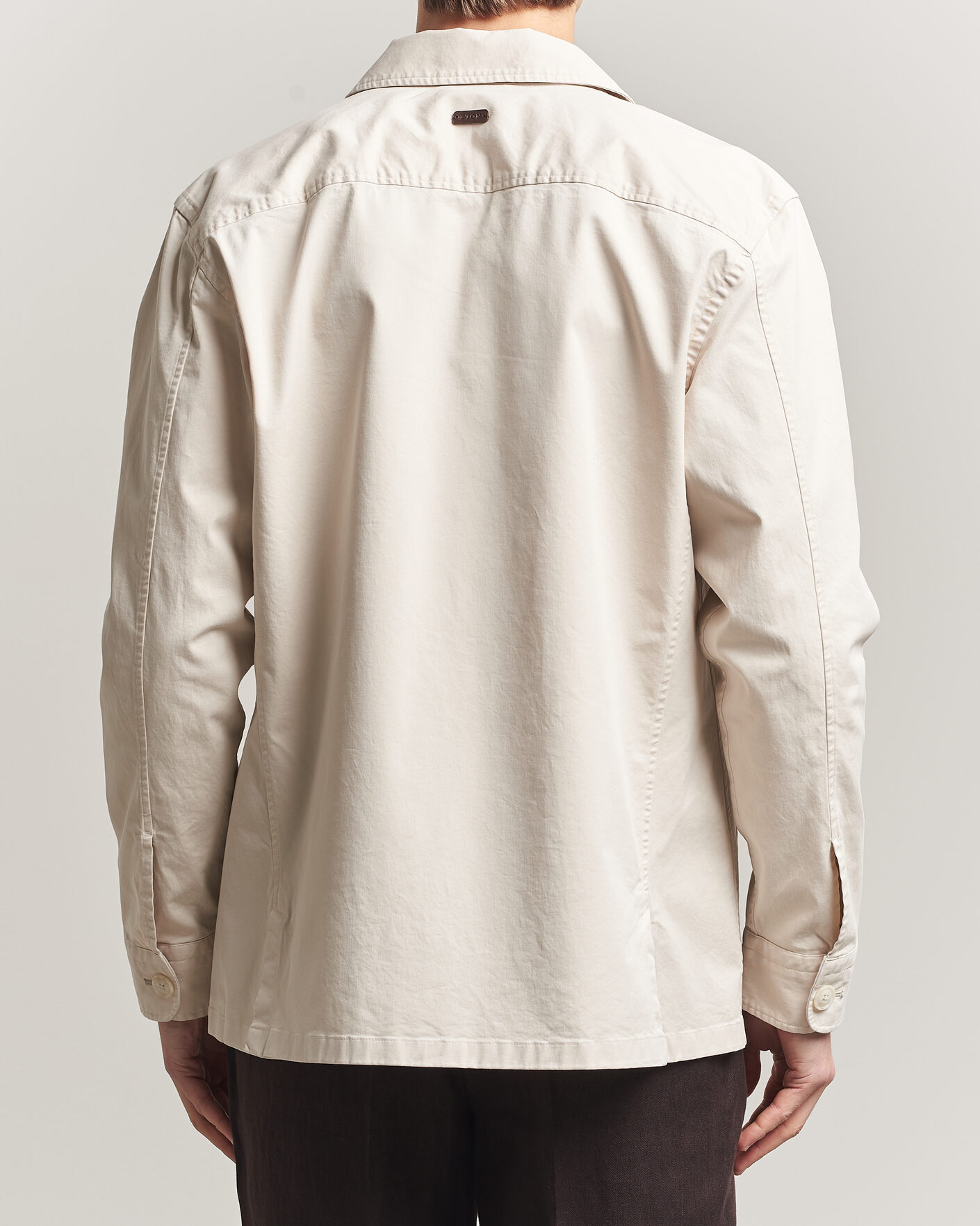 Herre | Jakker | Eton | Cotton Chore Jacket Off White