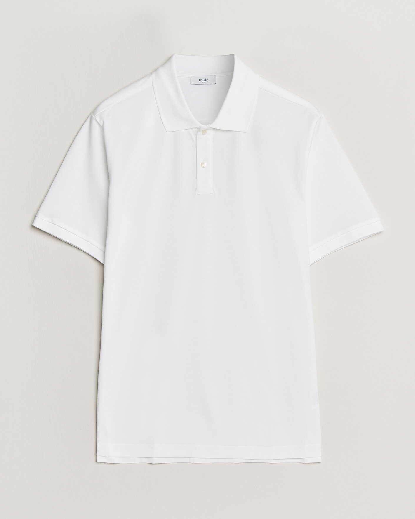 Herre | Pikéer | Eton | Pima Pique Polo White