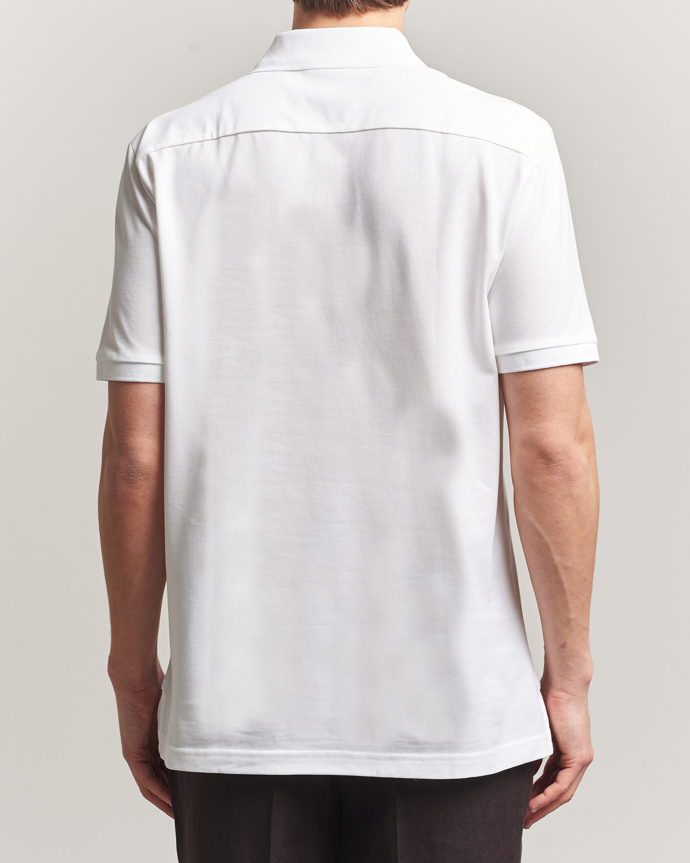 Herre | Pikéer | Eton | Pima Pique Polo White