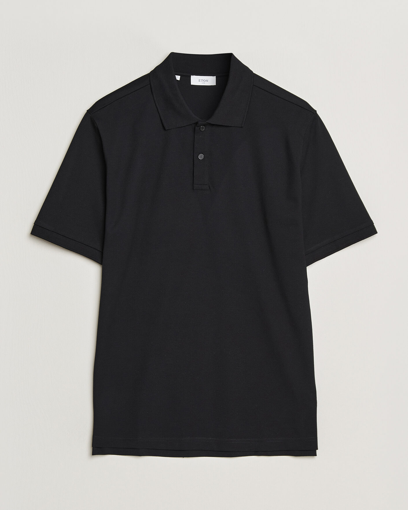 Herre | Pikéer | Eton | Pima Pique Polo Black