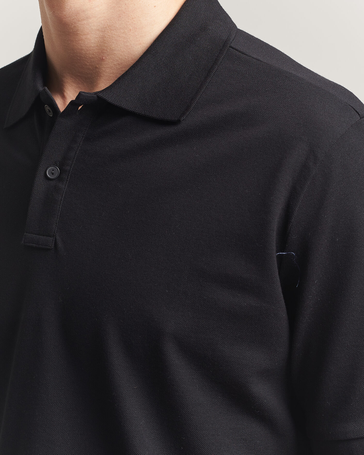 Herre | Pikéer | Eton | Pima Pique Polo Black