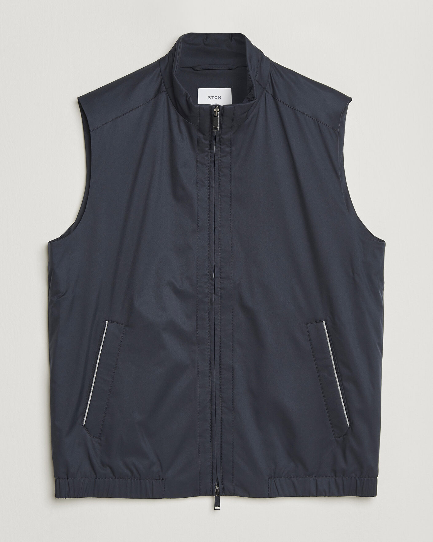 Herre | Vester | Eton | Lightweight Wind Vest Navy Blue