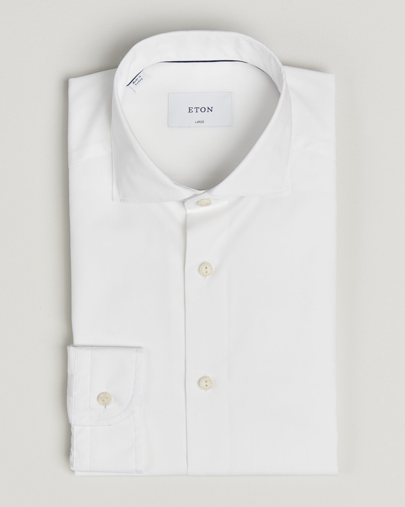 Herre | Skjorter | Eton | Casual Fit Breeze Poplin Shirt White