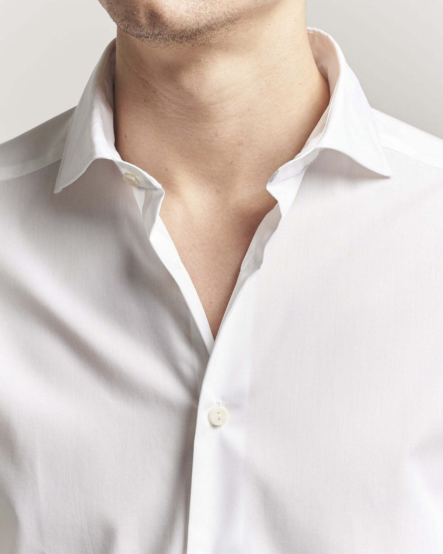 Herre | Skjorter | Eton | Casual Fit Breeze Poplin Shirt White