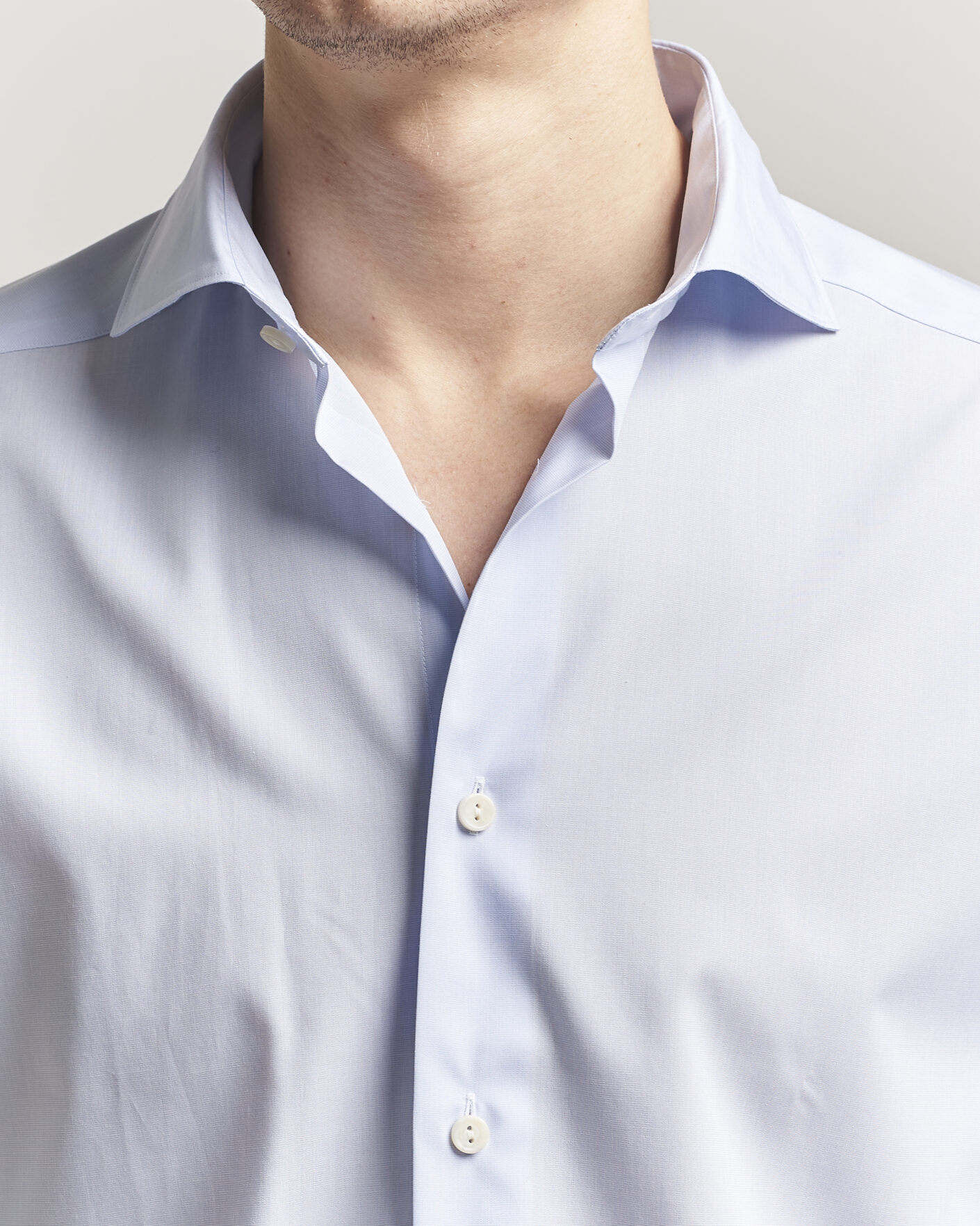 Herre | Skjorter | Eton | Casual Fit Breeze Poplin Shirt Light Blue