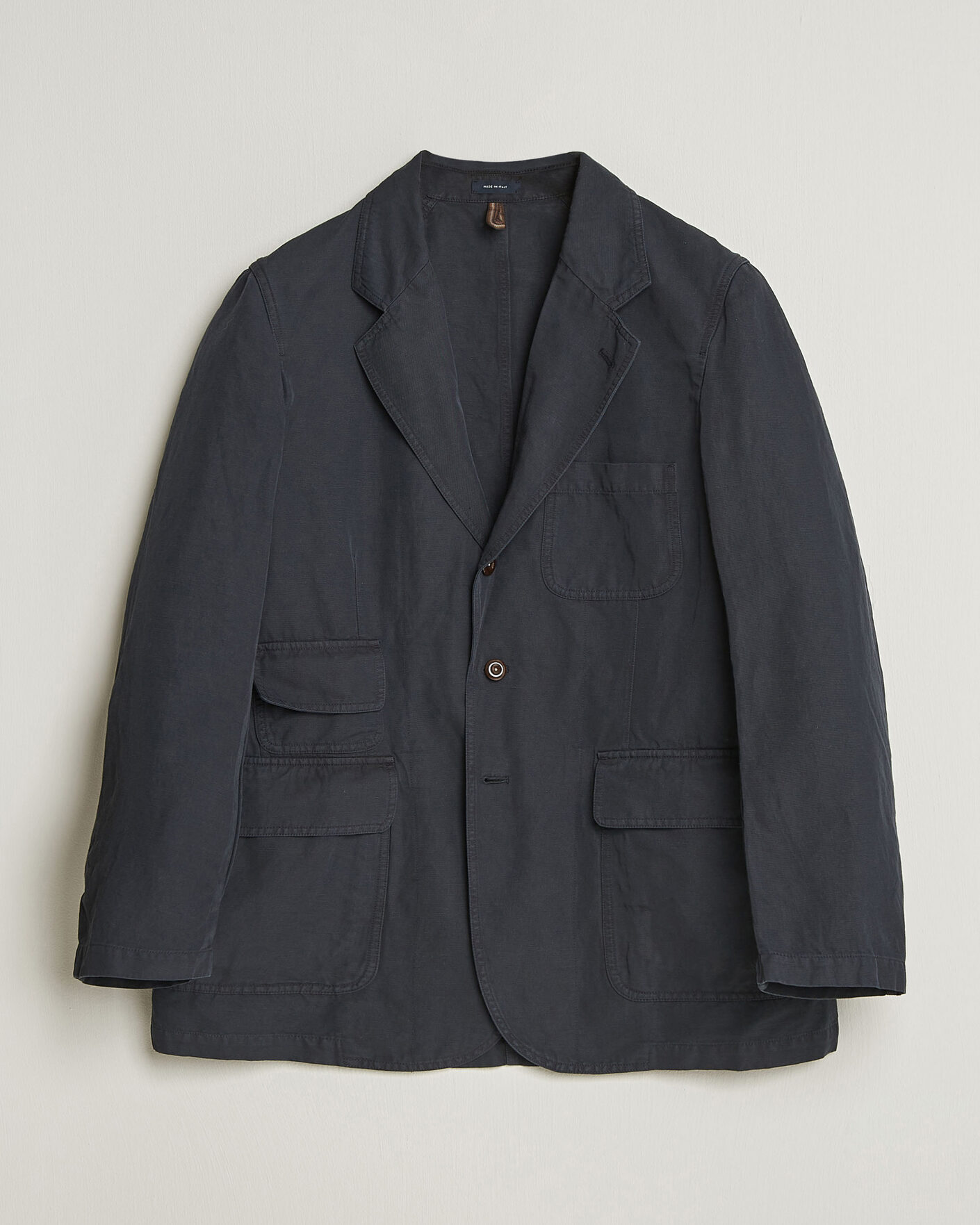 Herre | Dressjakker | Drake's | MKIV Clean Twill Games Blazer Navy