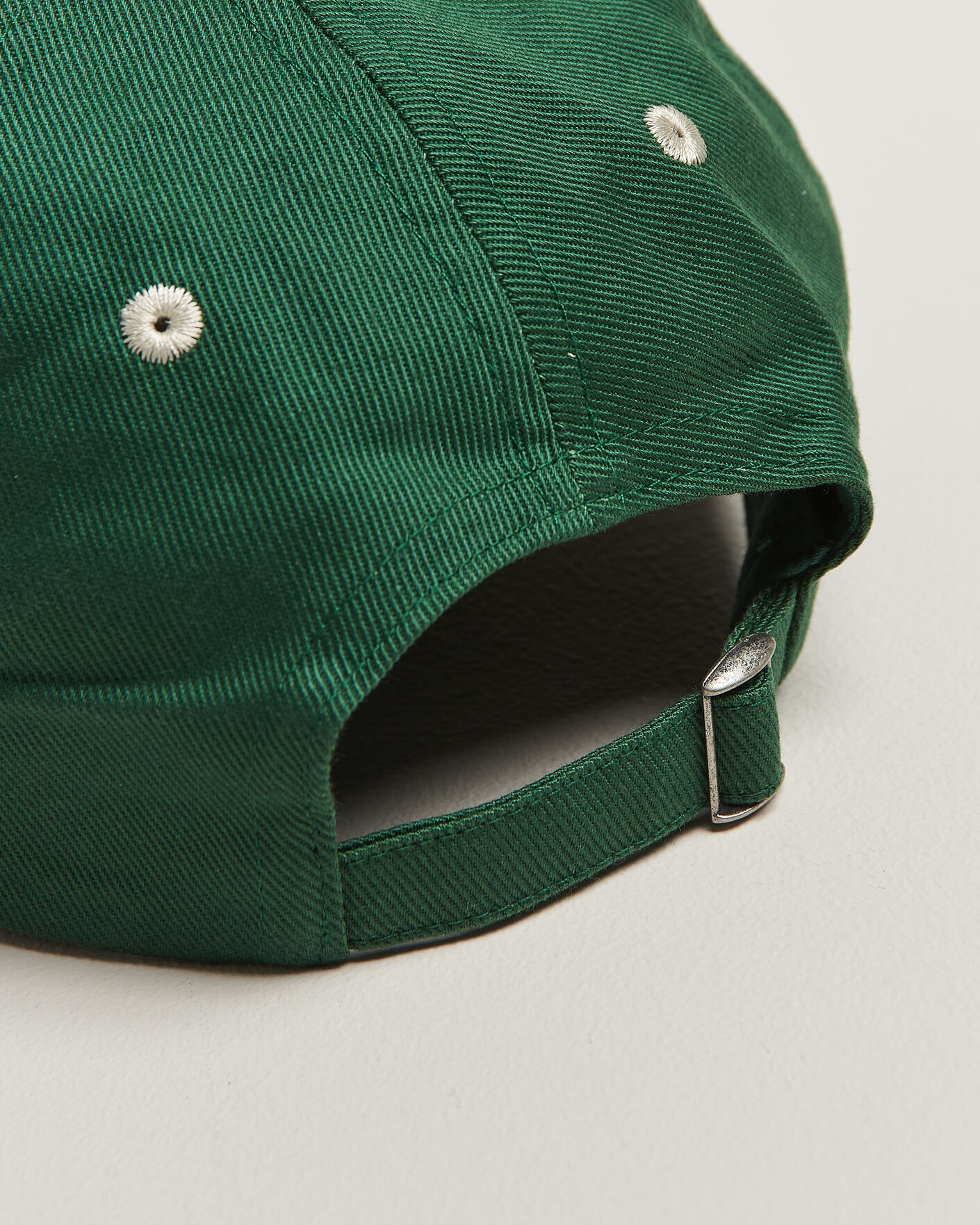 Herre | Hatter og capser | Drake's | Charivari Twill Baseball Cap Green/Ecru