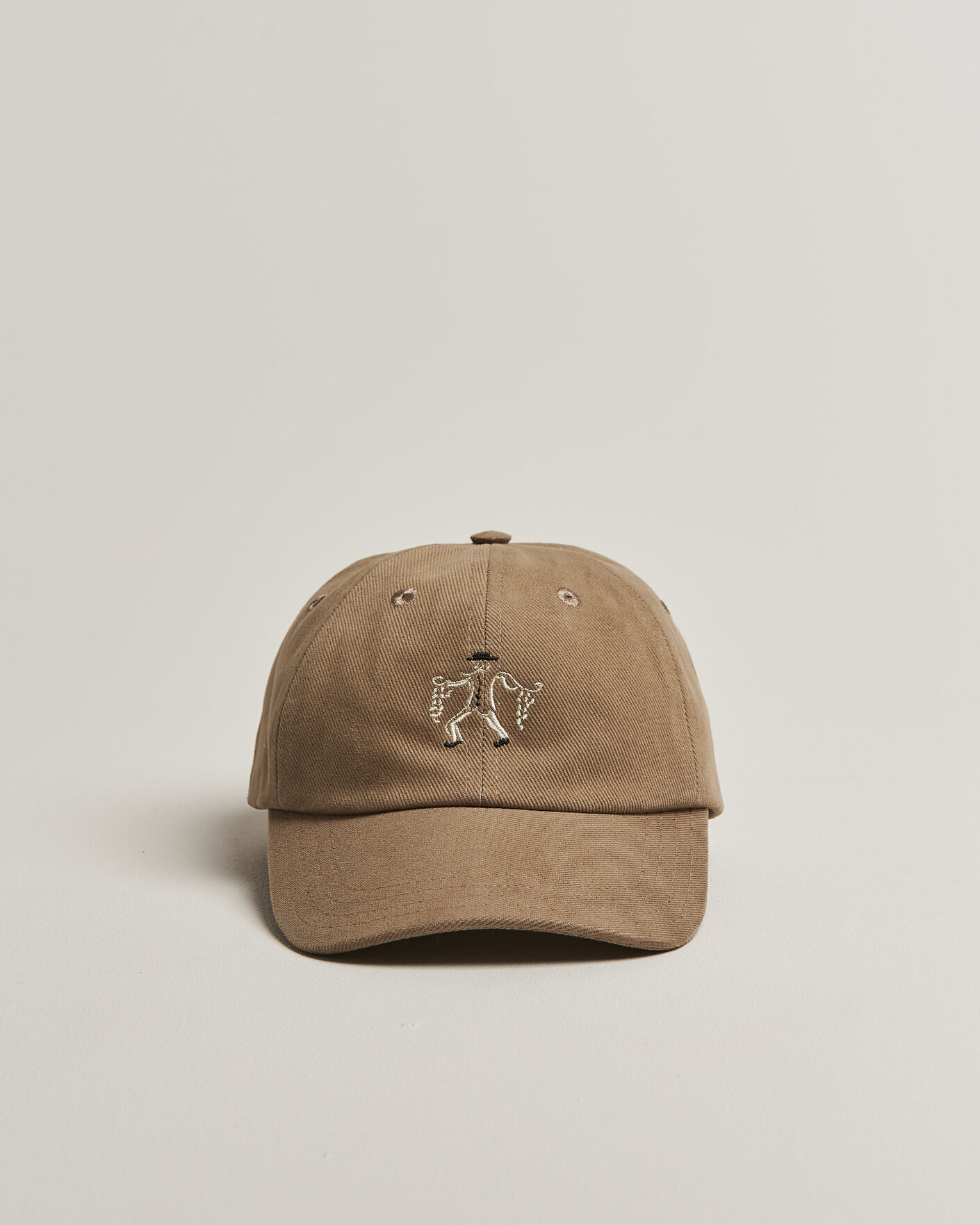 Herre | Hatter og capser | Drake's | Onion Seller Twill Baseball Cap Fawn Brown