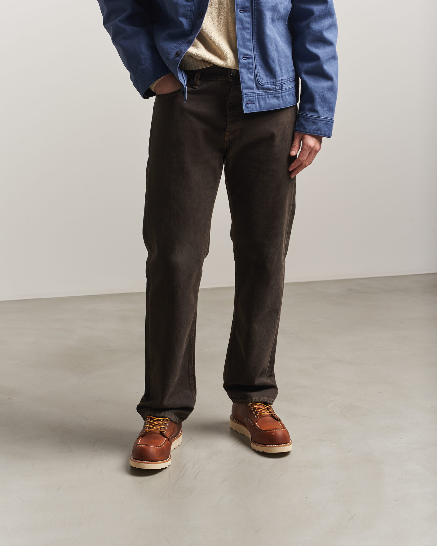 Herre | Oxfords | Red Wing Shoes | Moc Toe Oxford Copper Rough/Though Leather