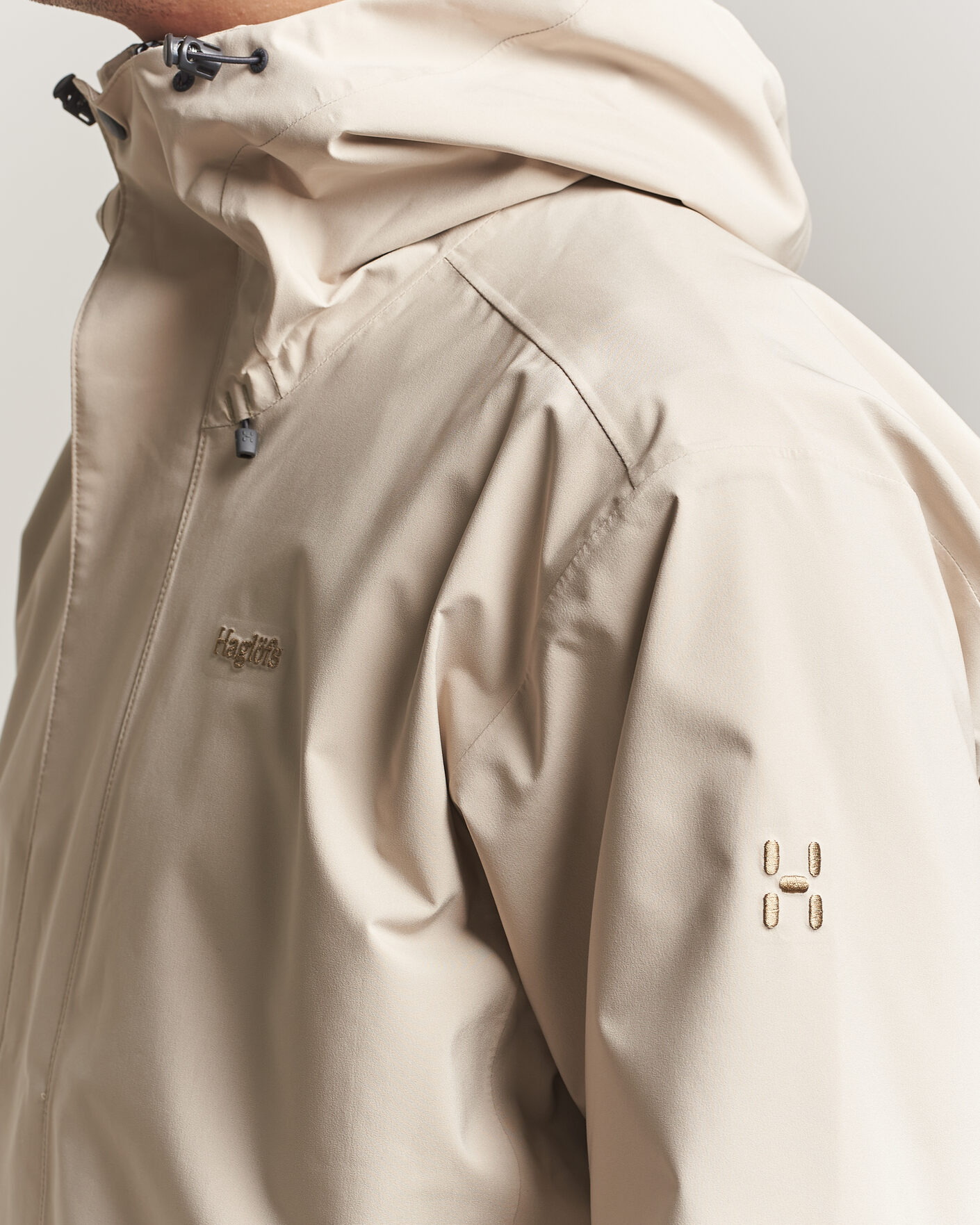 Herre | Jakker | Haglöfs | Breeze Proof Jacket Chalk Beige